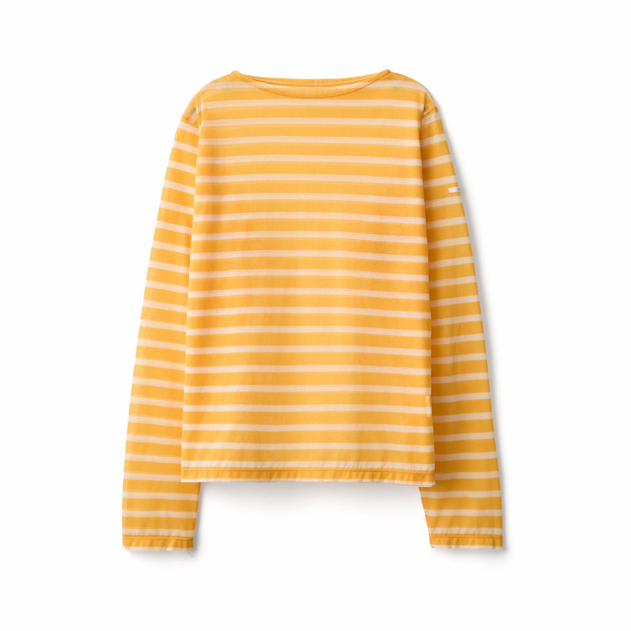 Women's See-through Boat Neck Pullover