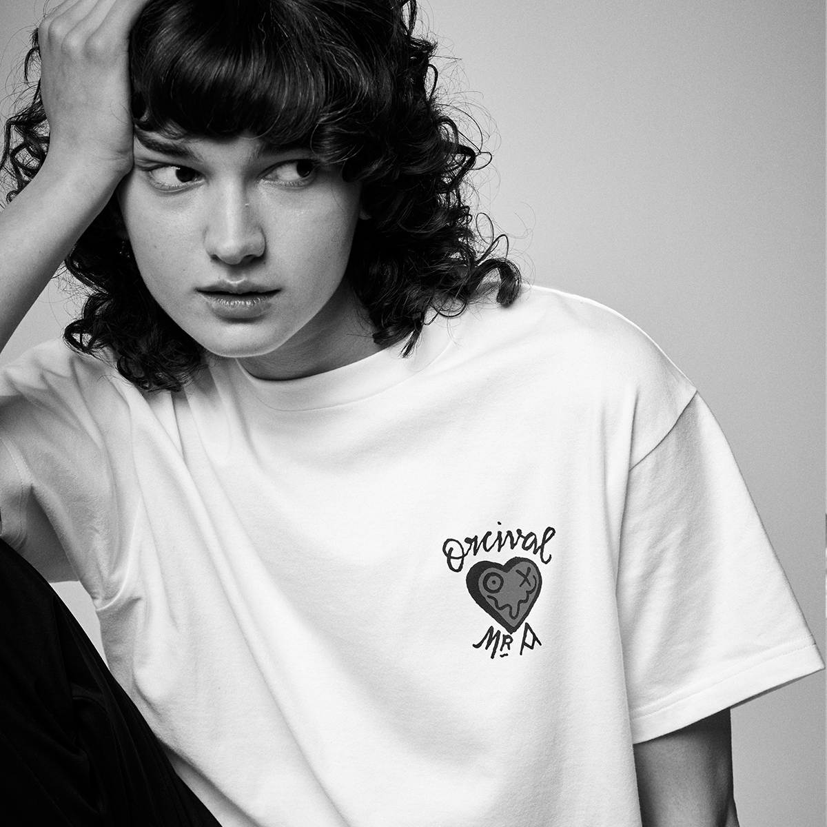 【ORCIVAL×ANDRE】 Short Sleeve Crew Neck T-shirt