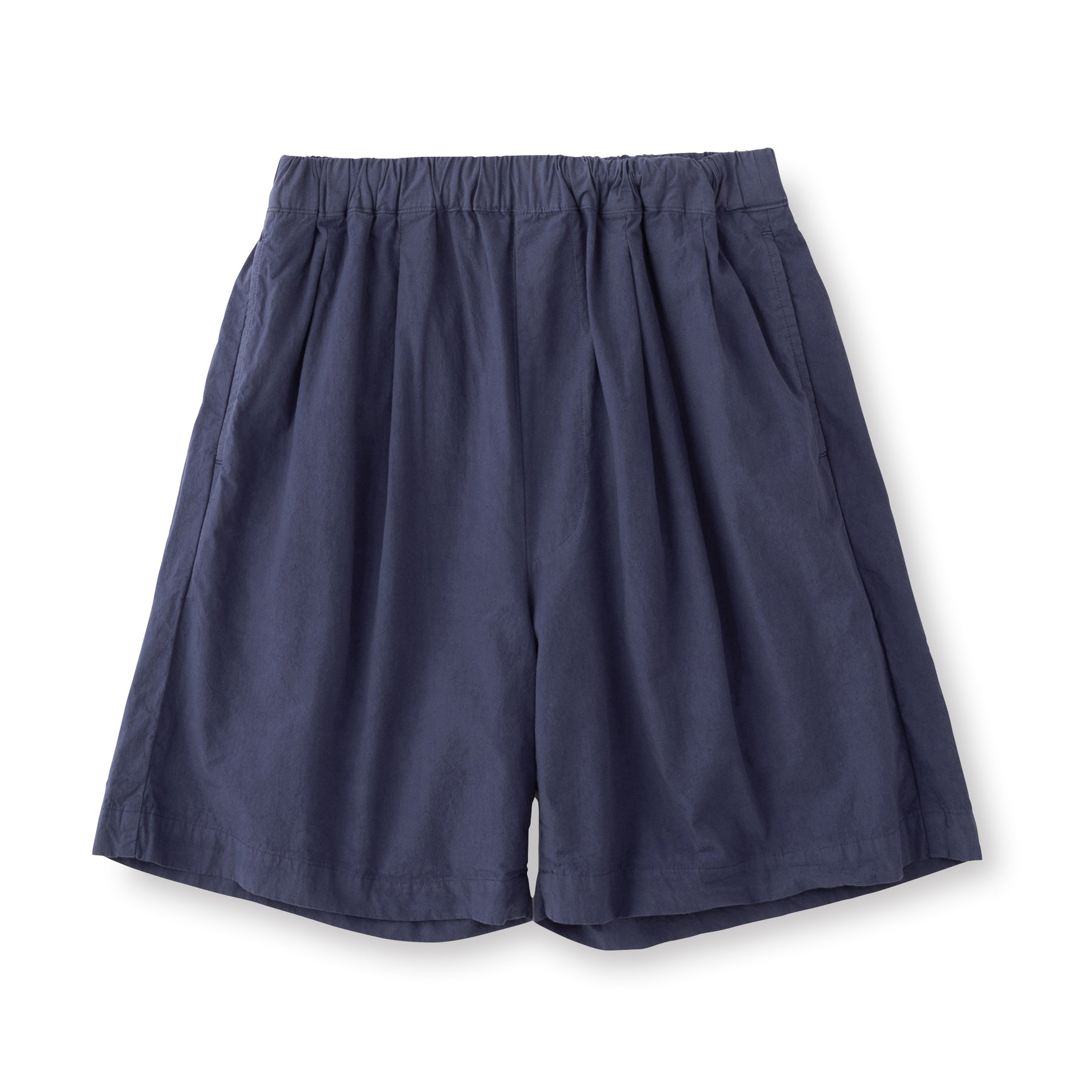Garment Dye Poplin Easy Short Pants