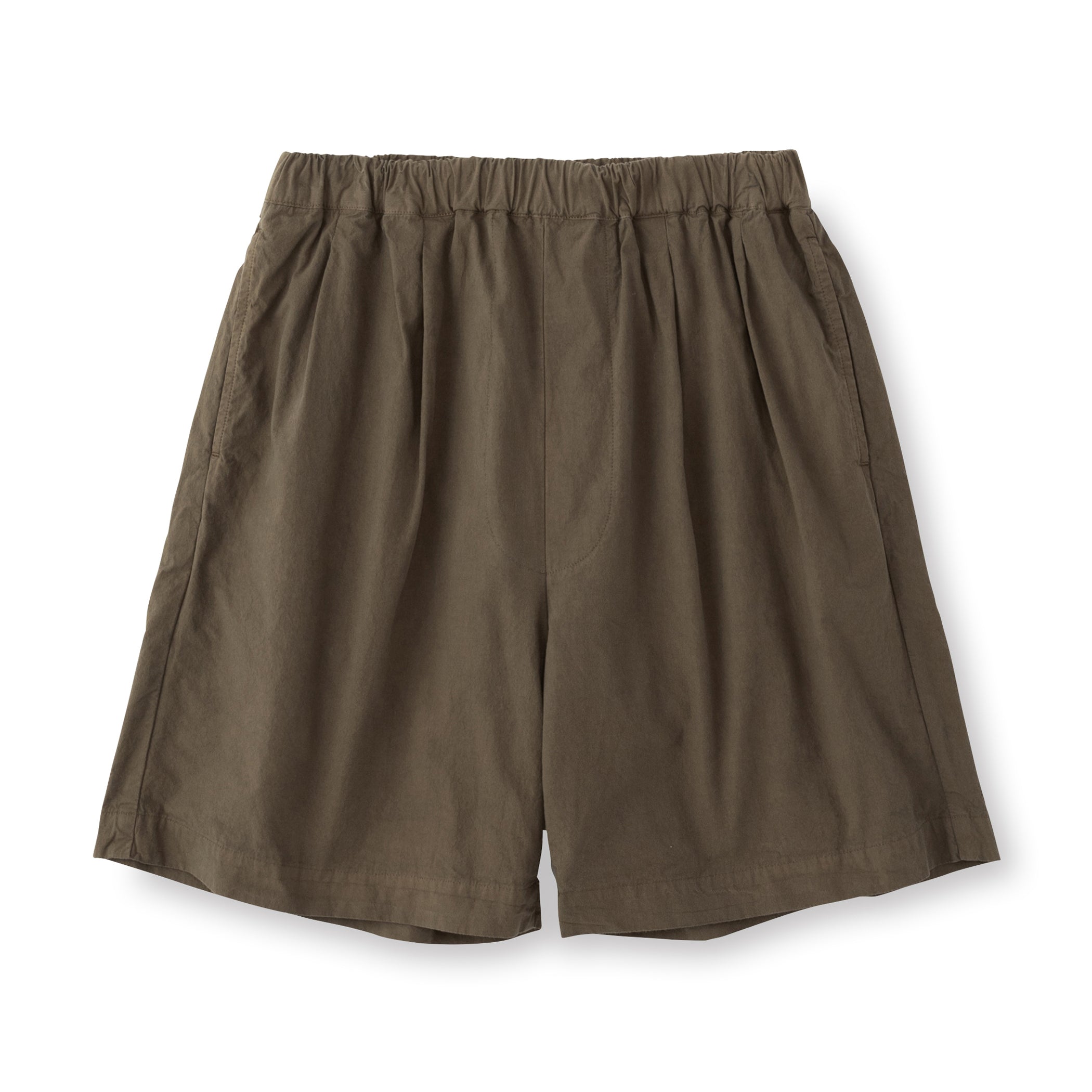 Garment Dye Poplin Easy Short Pants