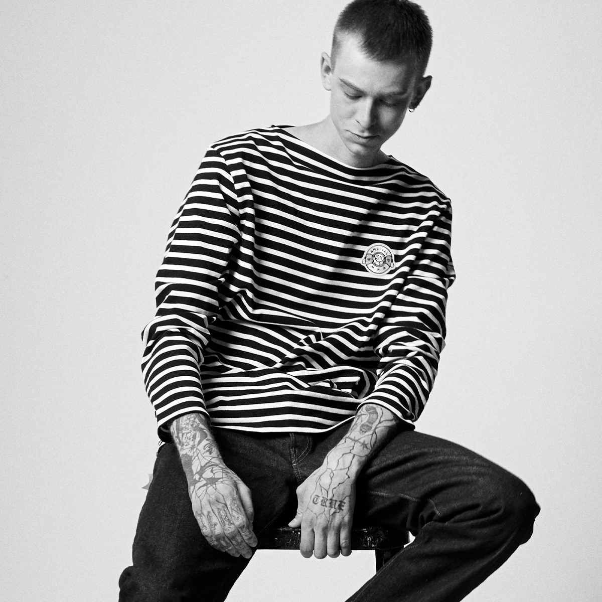【ORCIVAL×ANDRE】 Cotton Lourd Basque Shirt