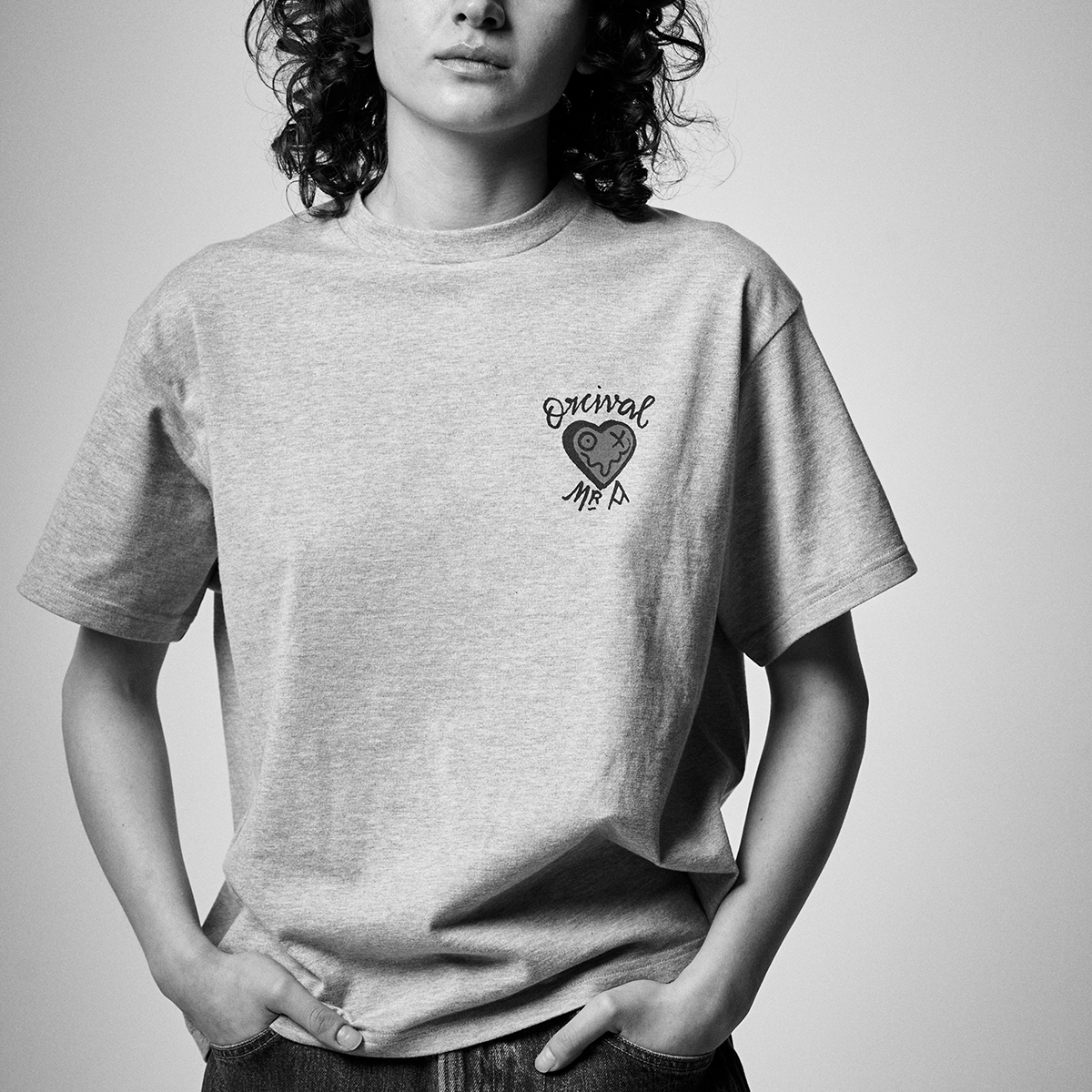 【ORCIVAL×ANDRE】 Short Sleeve Crew Neck T-shirt