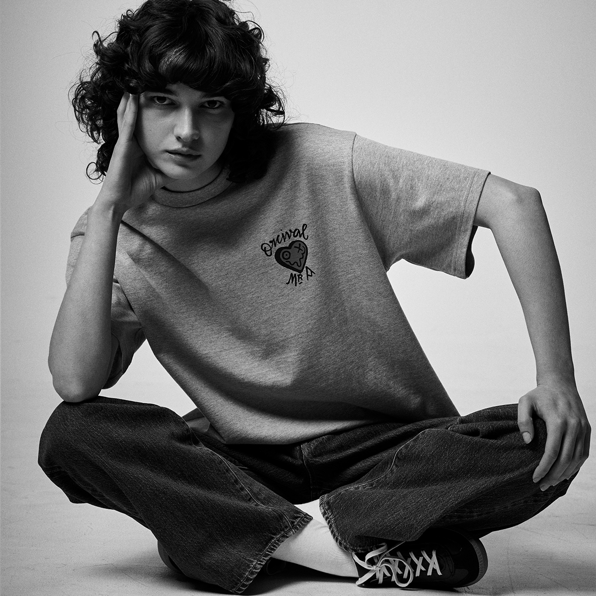 【ORCIVAL×ANDRE】 Short Sleeve Crew Neck T-shirt
