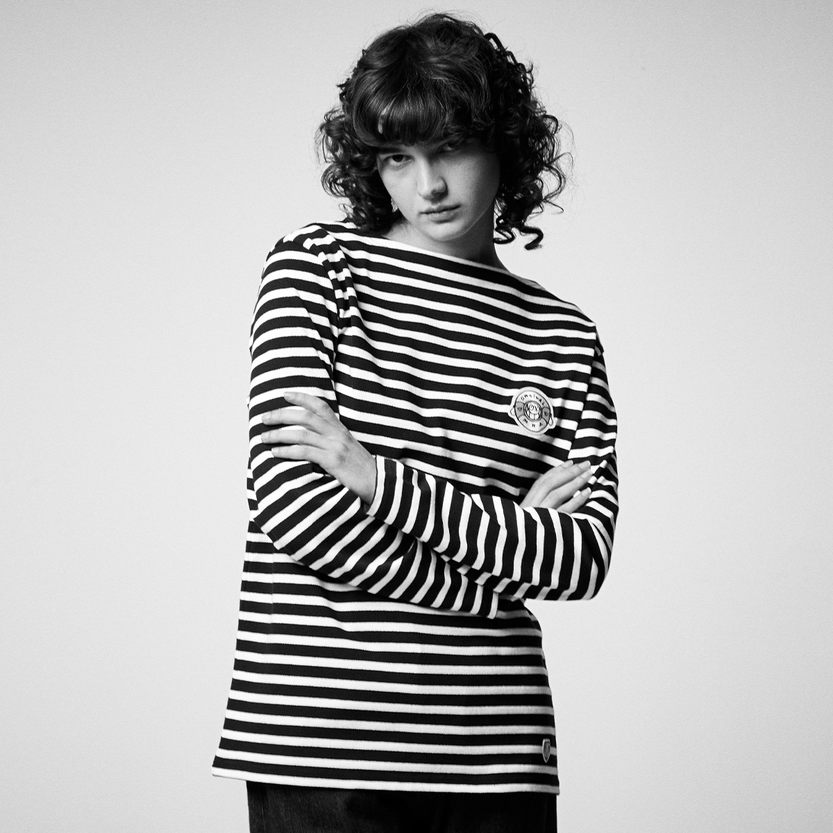 【ORCIVAL×ANDRE】 Cotton Lourd Basque Shirt