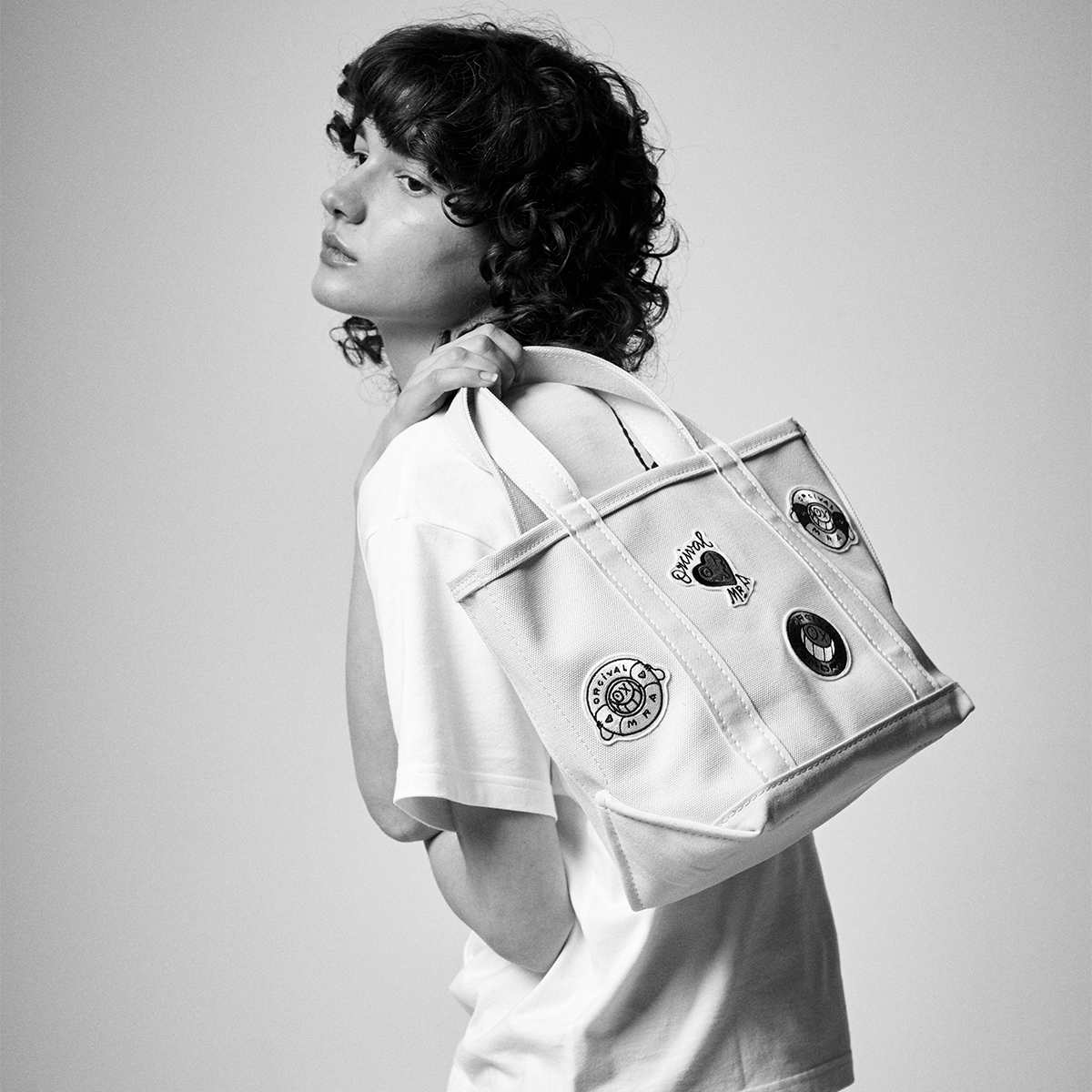 【ORCIVAL×ANDRE】 Patch Tote Bag Small