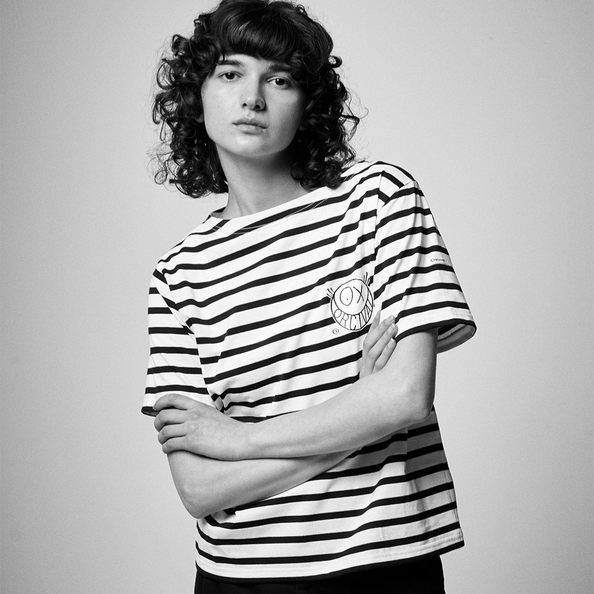 【ORCIVAL×ANDRE】 Suvin Jersey Boat Neck Half Sleeve T-Shirt