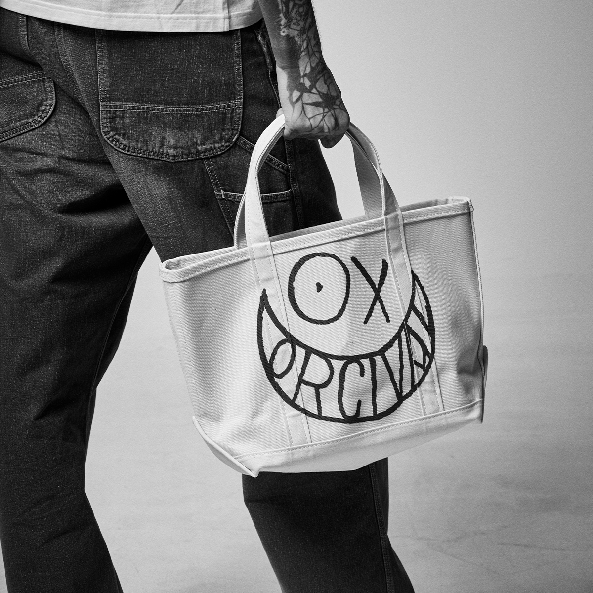 【ORCIVAL×ANDRE】 Print Tote Bag Medium