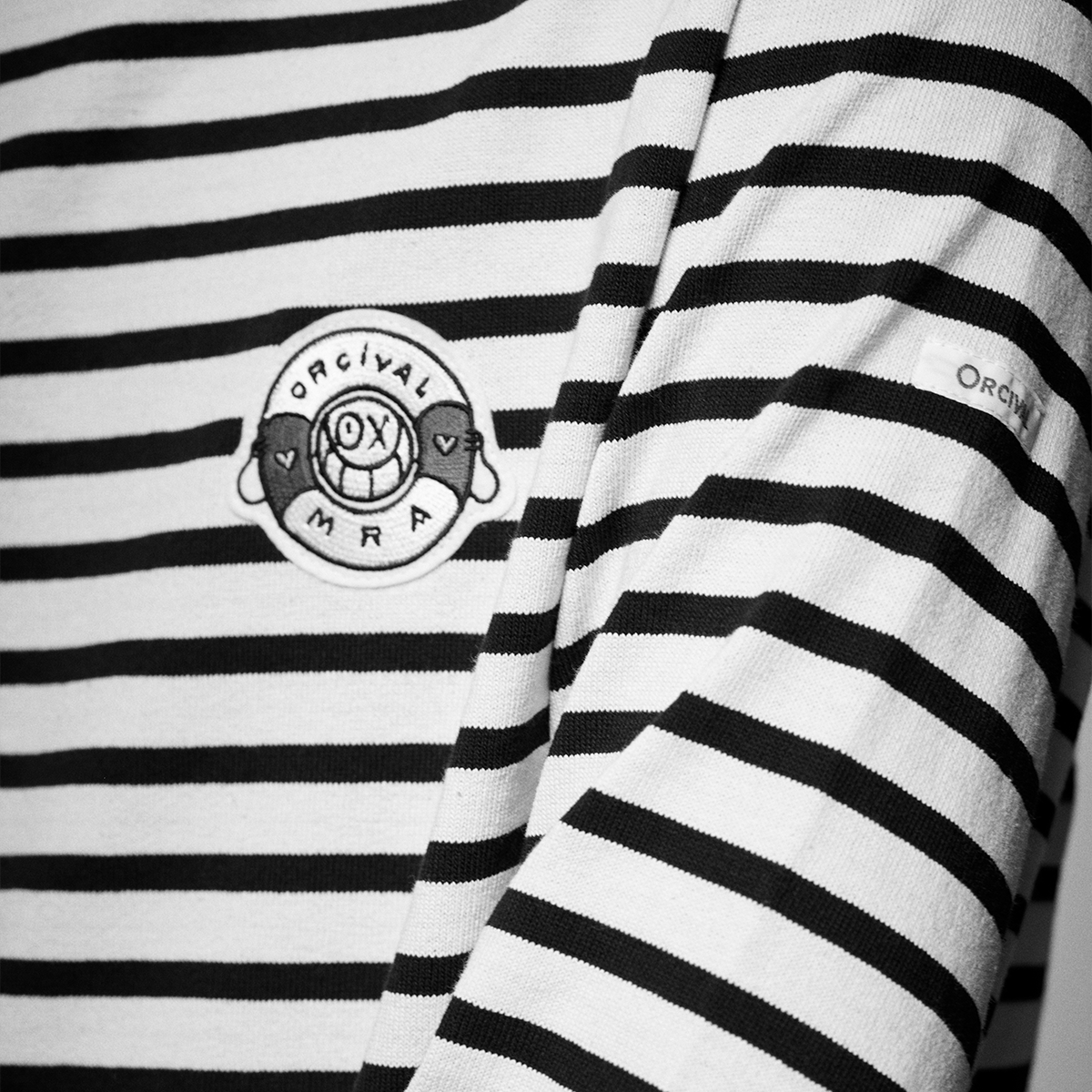 【ORCIVAL×ANDRE】 Cotton Lourd Basque Shirt