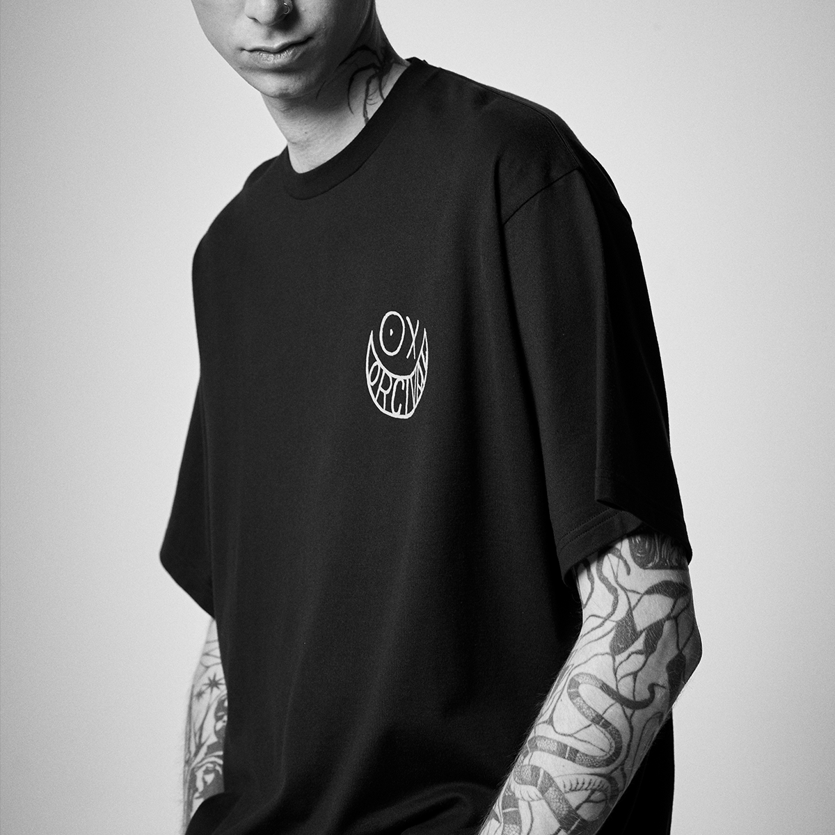 【ORCIVAL×ANDRE】 Short Sleeve Crew Neck T-shirt