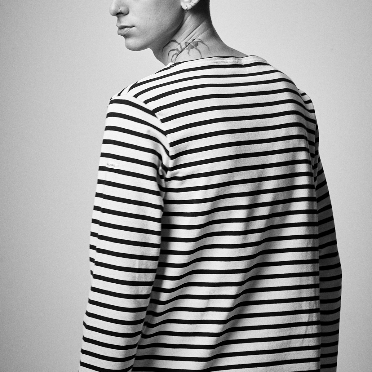 【ORCIVAL×ANDRE】 Cotton Lourd Basque Shirt