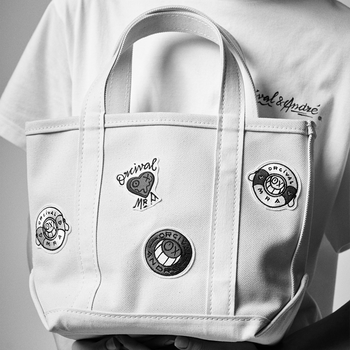 【ORCIVAL×ANDRE】 Patch Tote Bag Small