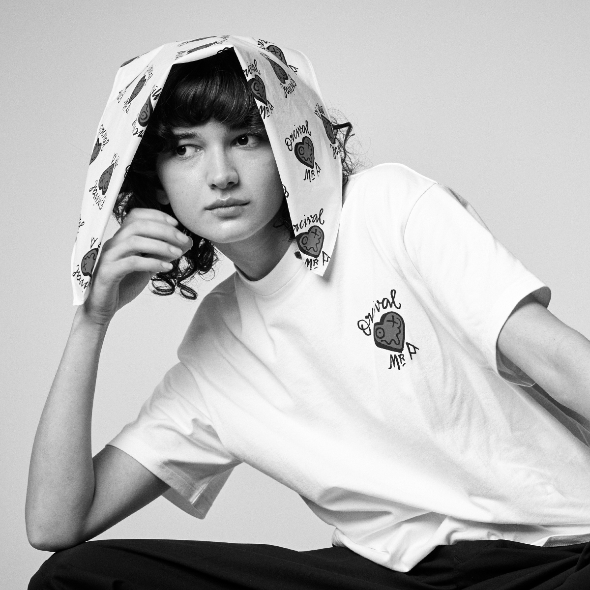 【ORCIVAL×ANDRE】 Print Handkerchief