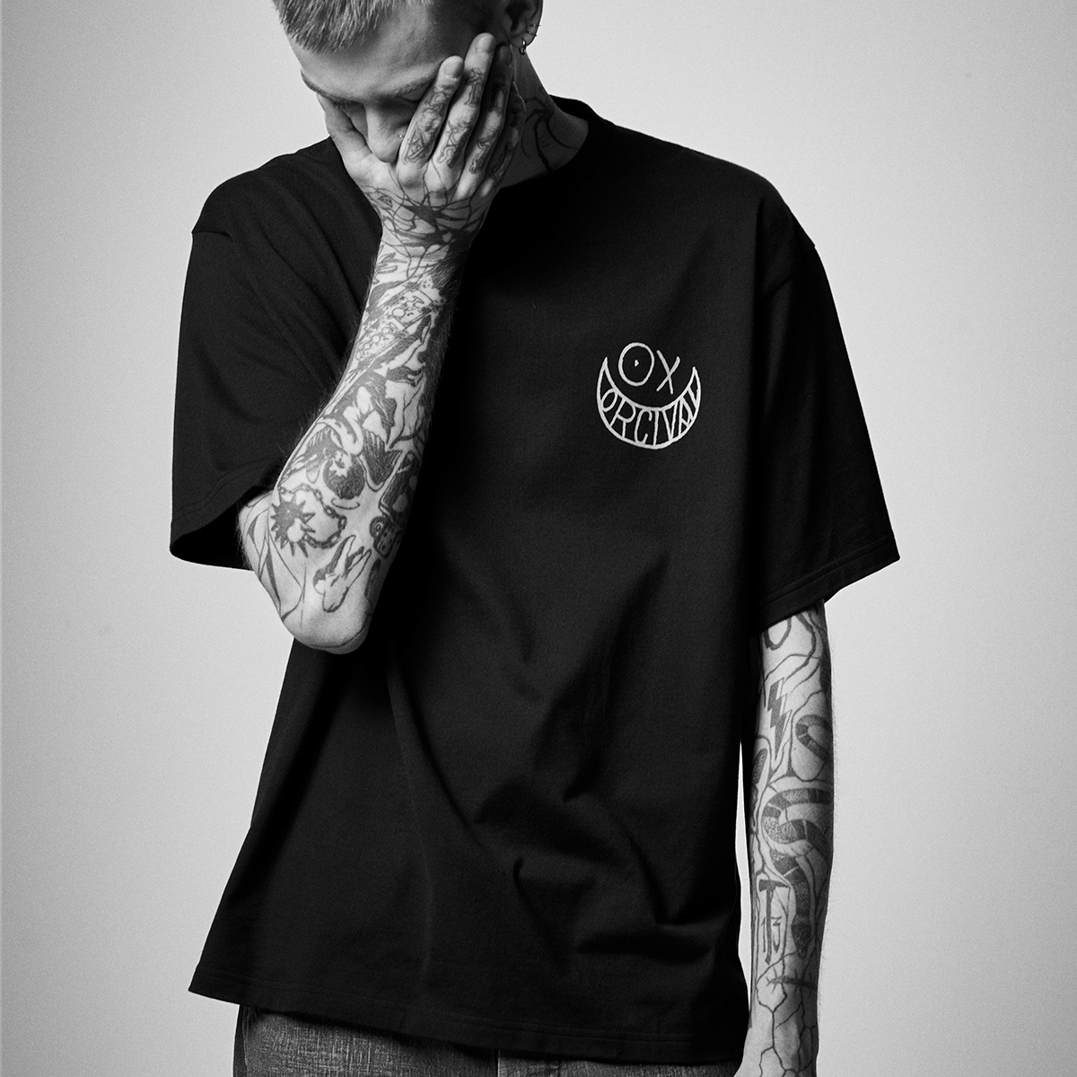 【ORCIVAL×ANDRE】 Short Sleeve Crew Neck T-shirt