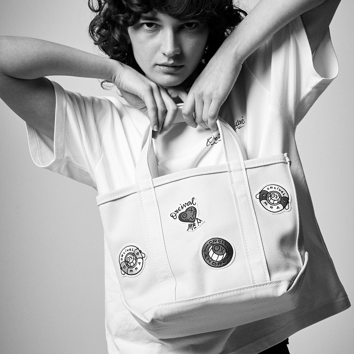 【ORCIVAL×ANDRE】 Patch Tote Bag Small