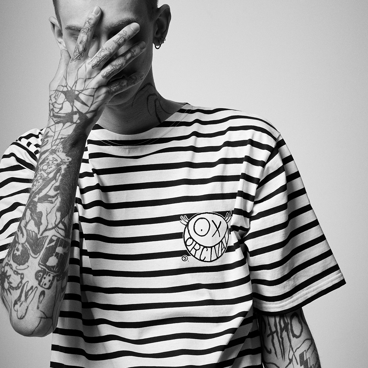 【ORCIVAL×ANDRE】 Suvin Jersey Boat Neck Half Sleeve T-Shirt