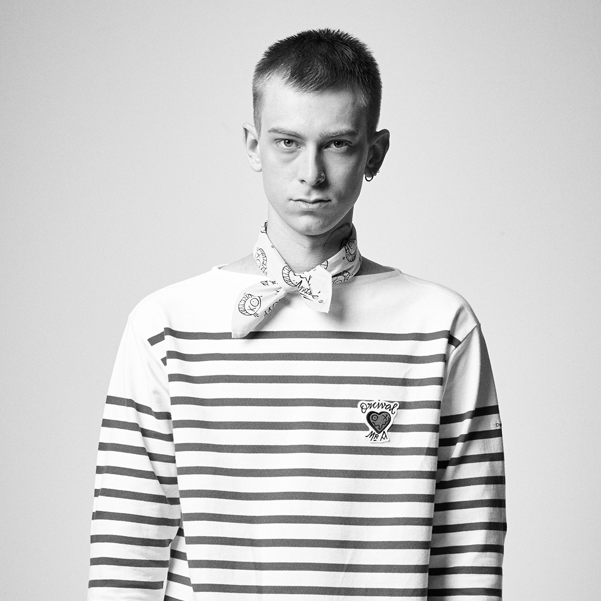【ORCIVAL×ANDRE】 Print Handkerchief