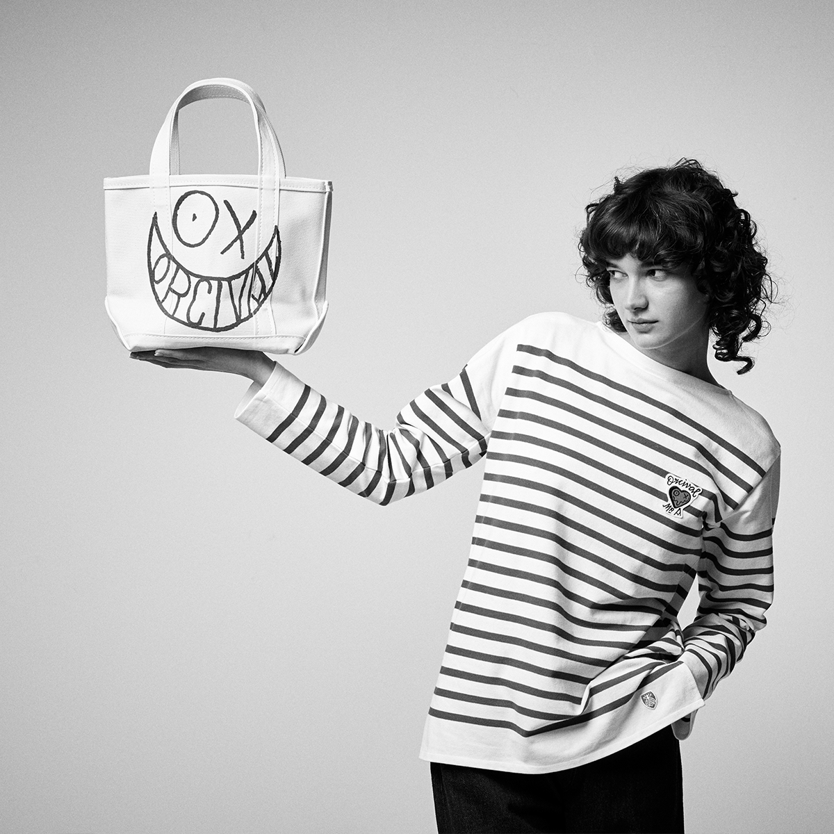 【ORCIVAL×ANDRE】 Print Tote Bag Small