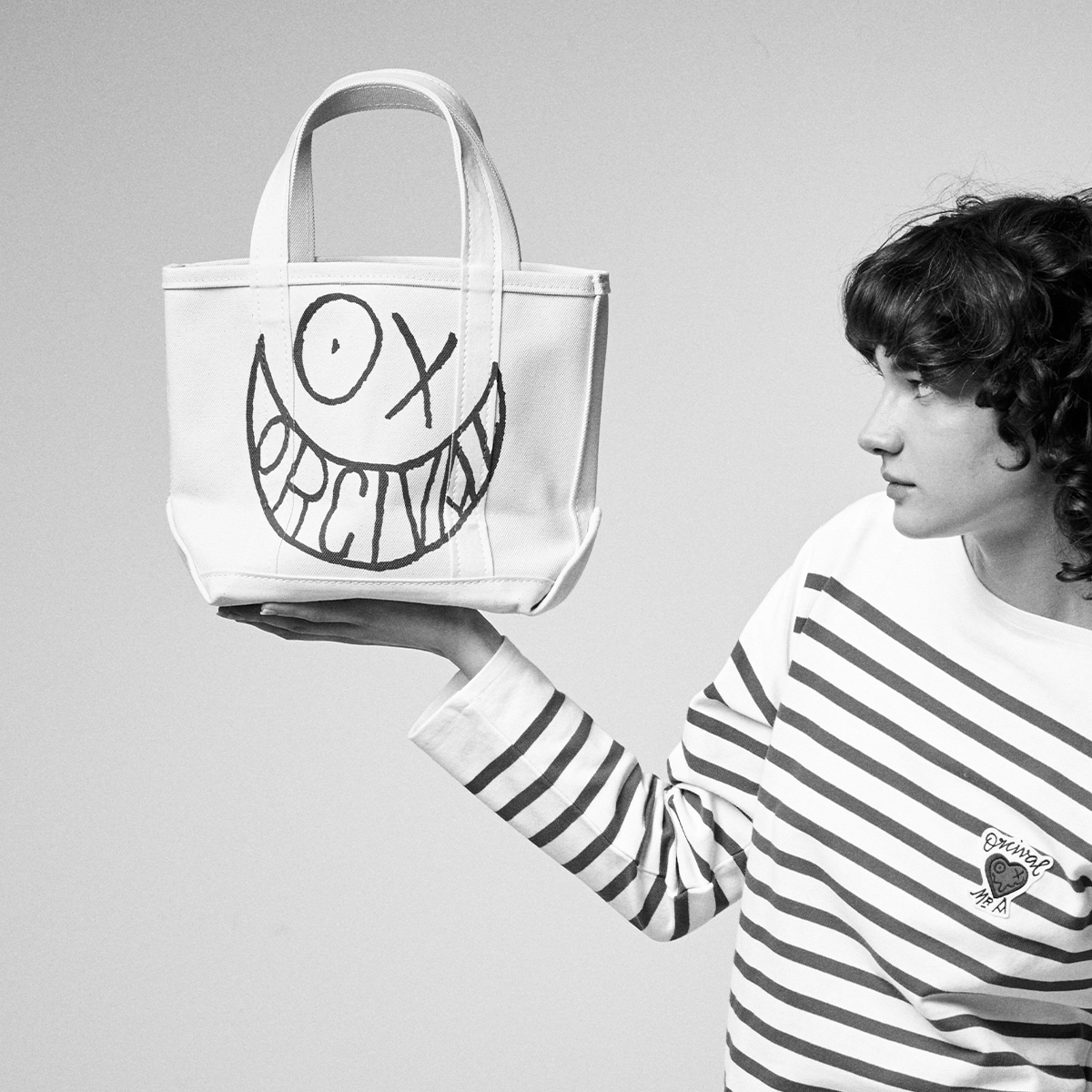 【ORCIVAL×ANDRE】 Print Tote Bag Small