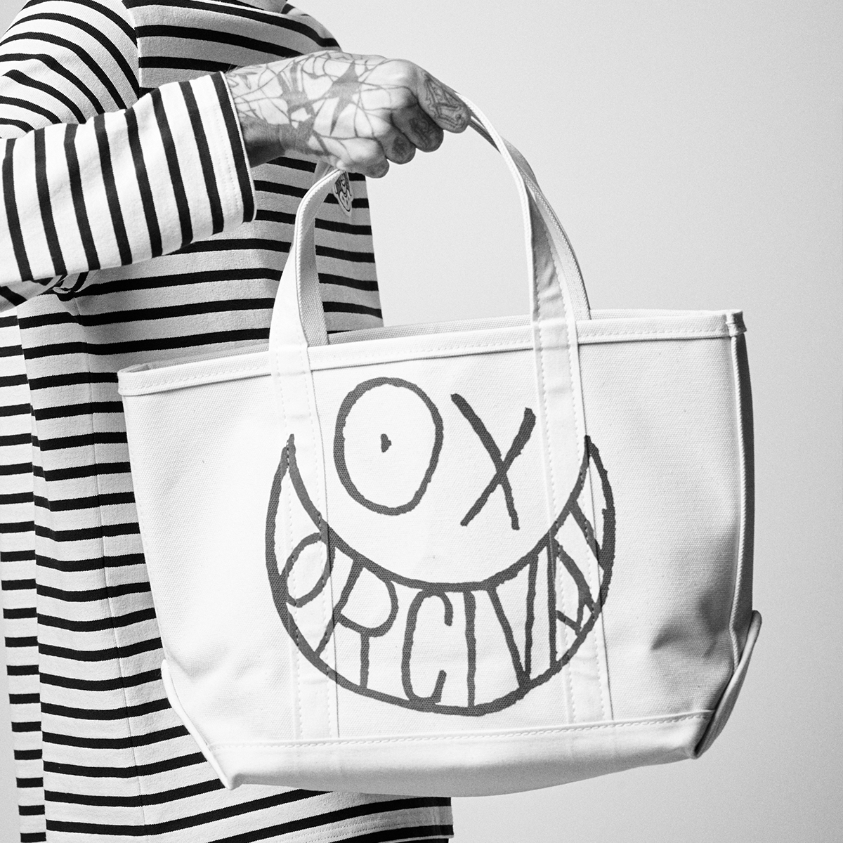 【ORCIVAL×ANDRE】 Print Tote Bag Medium