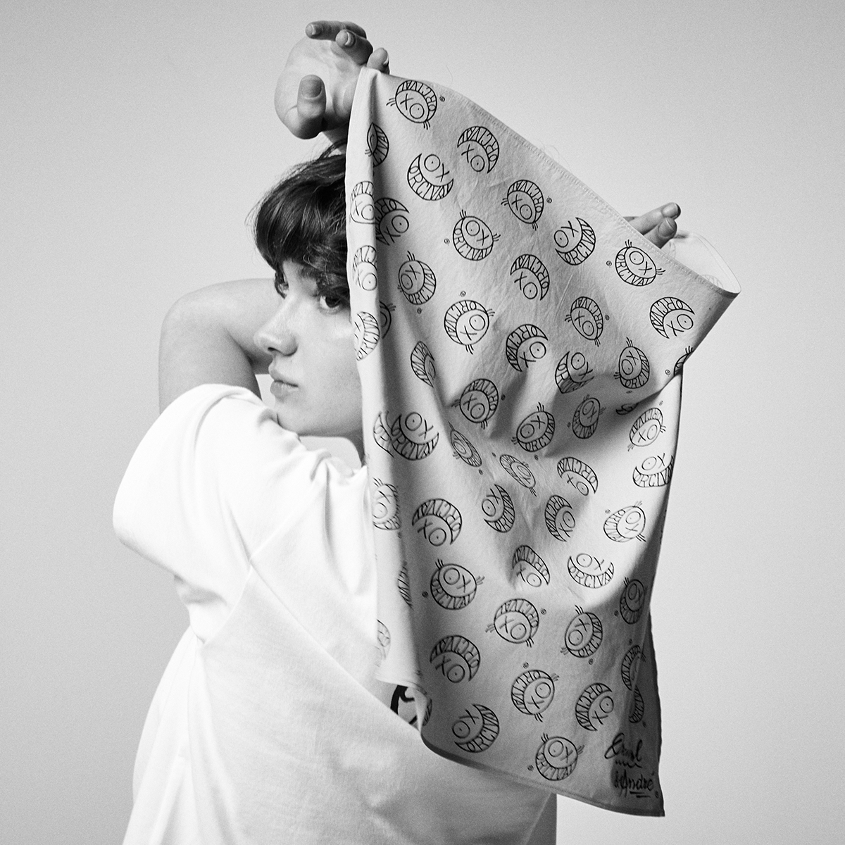 【ORCIVAL×ANDRE】 Print Handkerchief