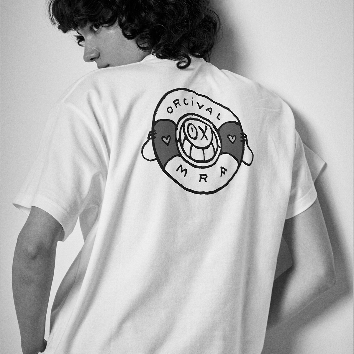 【ORCIVAL×ANDRE】 Short Sleeve Crew Neck T-shirt