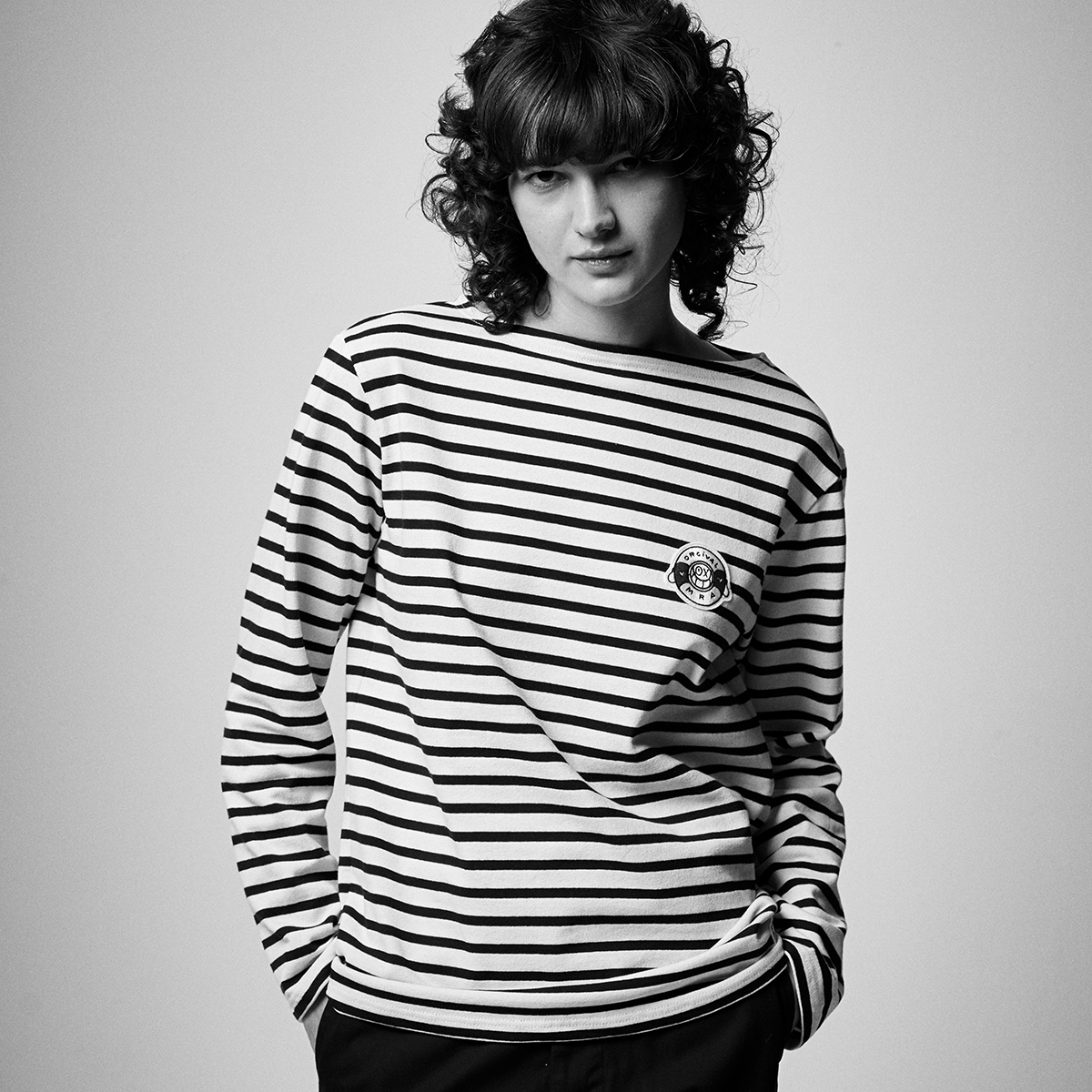 【ORCIVAL×ANDRE】 Cotton Lourd Basque Shirt