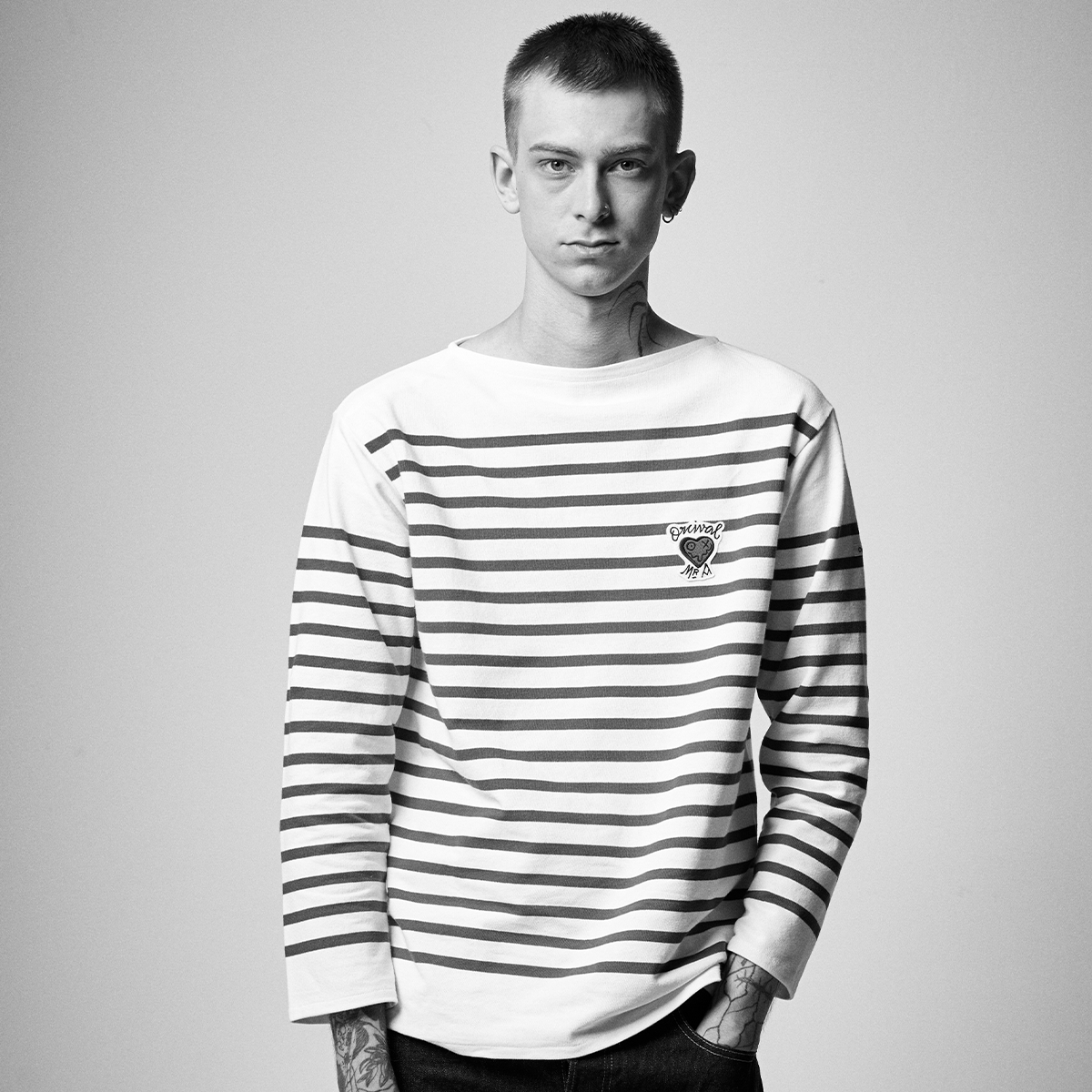 【ORCIVAL×ANDRE】 Rachel Basque Shirt