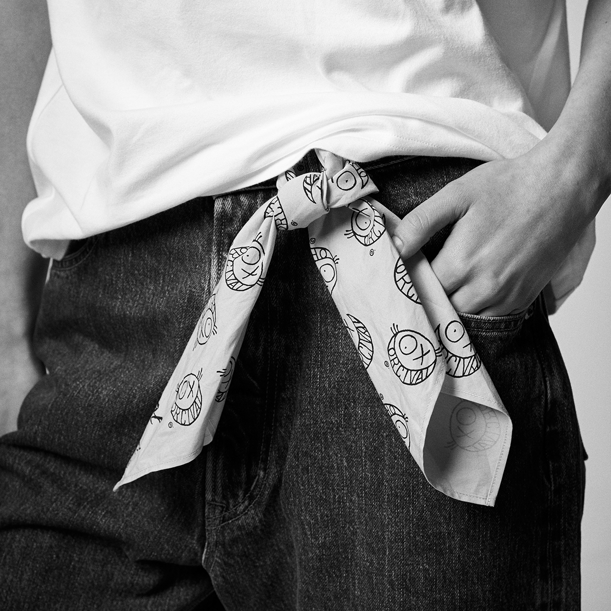 【ORCIVAL×ANDRE】 Print Handkerchief