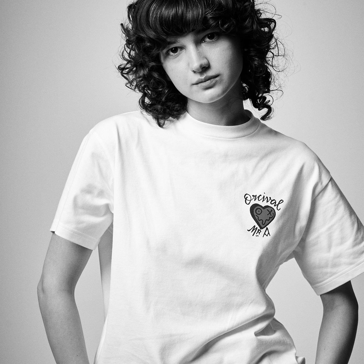 【ORCIVAL×ANDRE】 Short Sleeve Crew Neck T-shirt