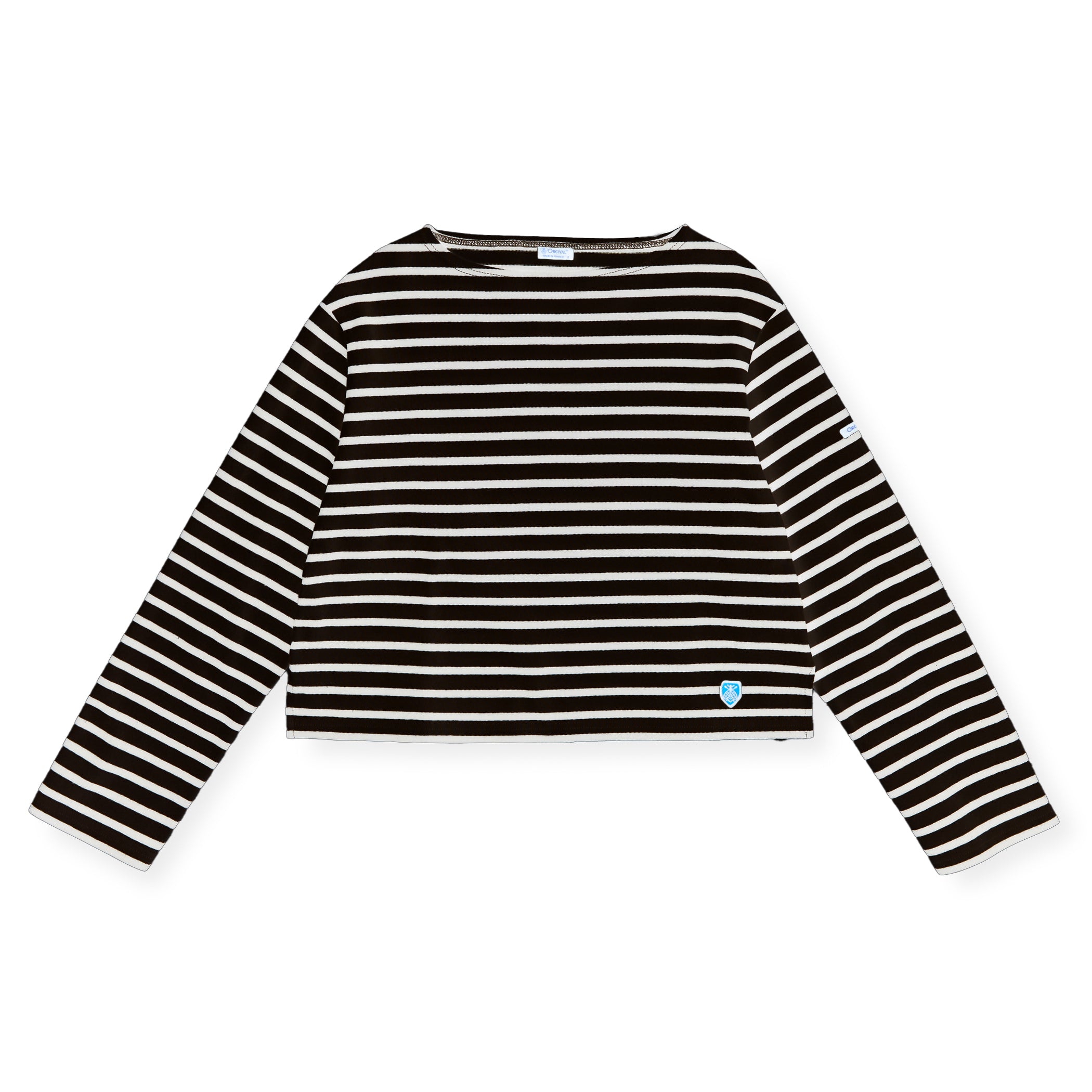 Women's Cotton Lourd Cropped Basque Shirt