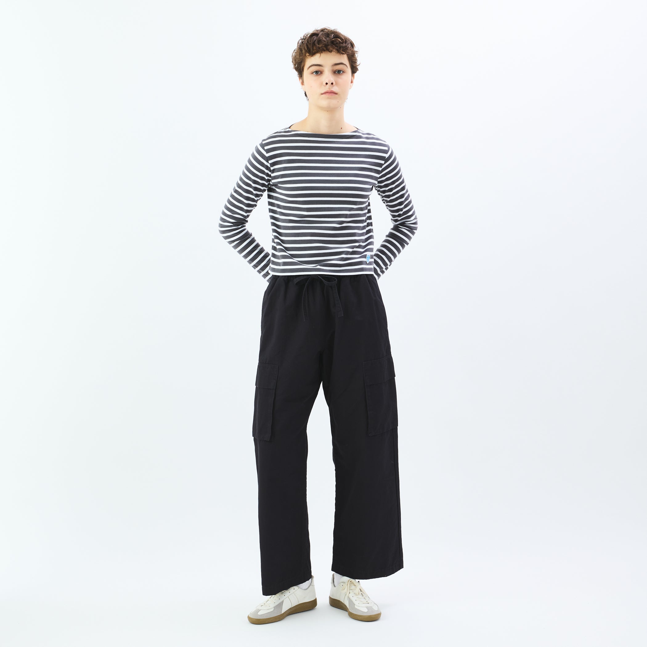 Women's Cotton Jersey Boat Neck Short Pullover