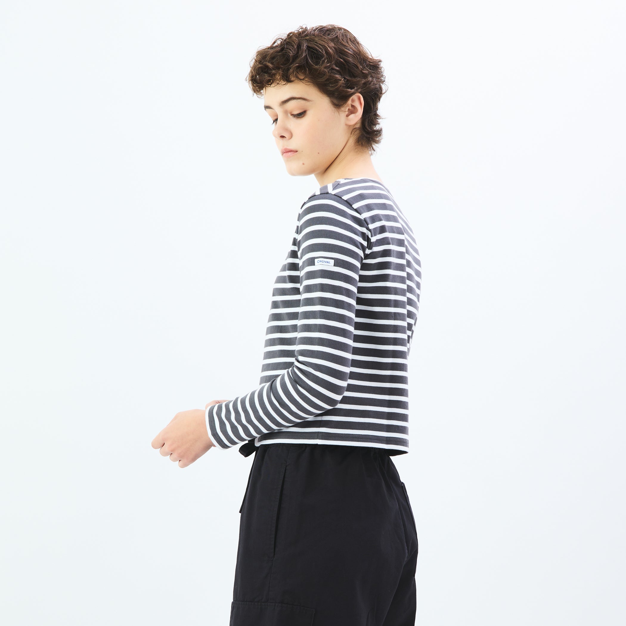 Women's Cotton Jersey Boat Neck Short Pullover