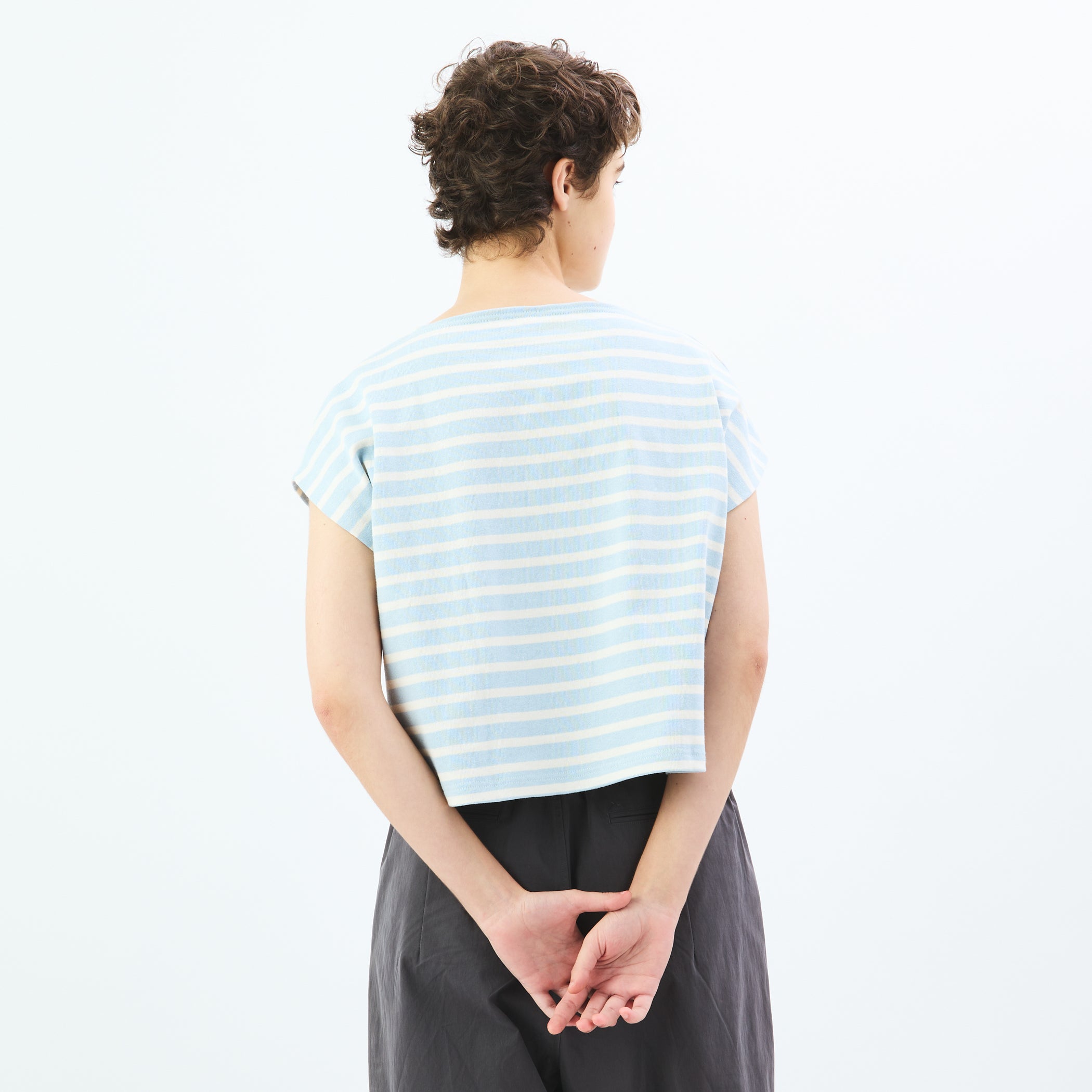 Women's Cotton Lourd French Sleeve Basque Shirt
