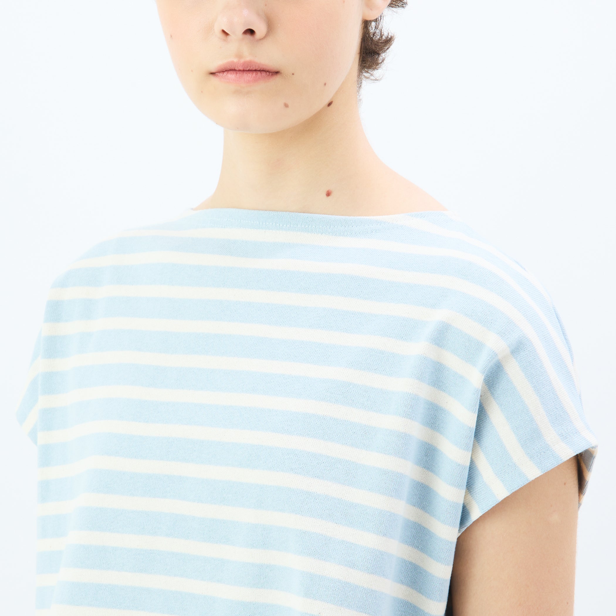 Women's Cotton Lourd French Sleeve Basque Shirt