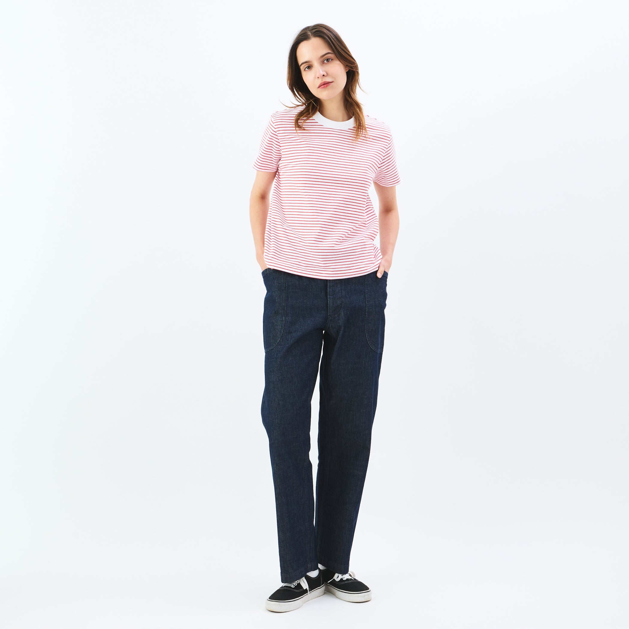 Women's Stretch Crew Neck Short Sleeve Pullover