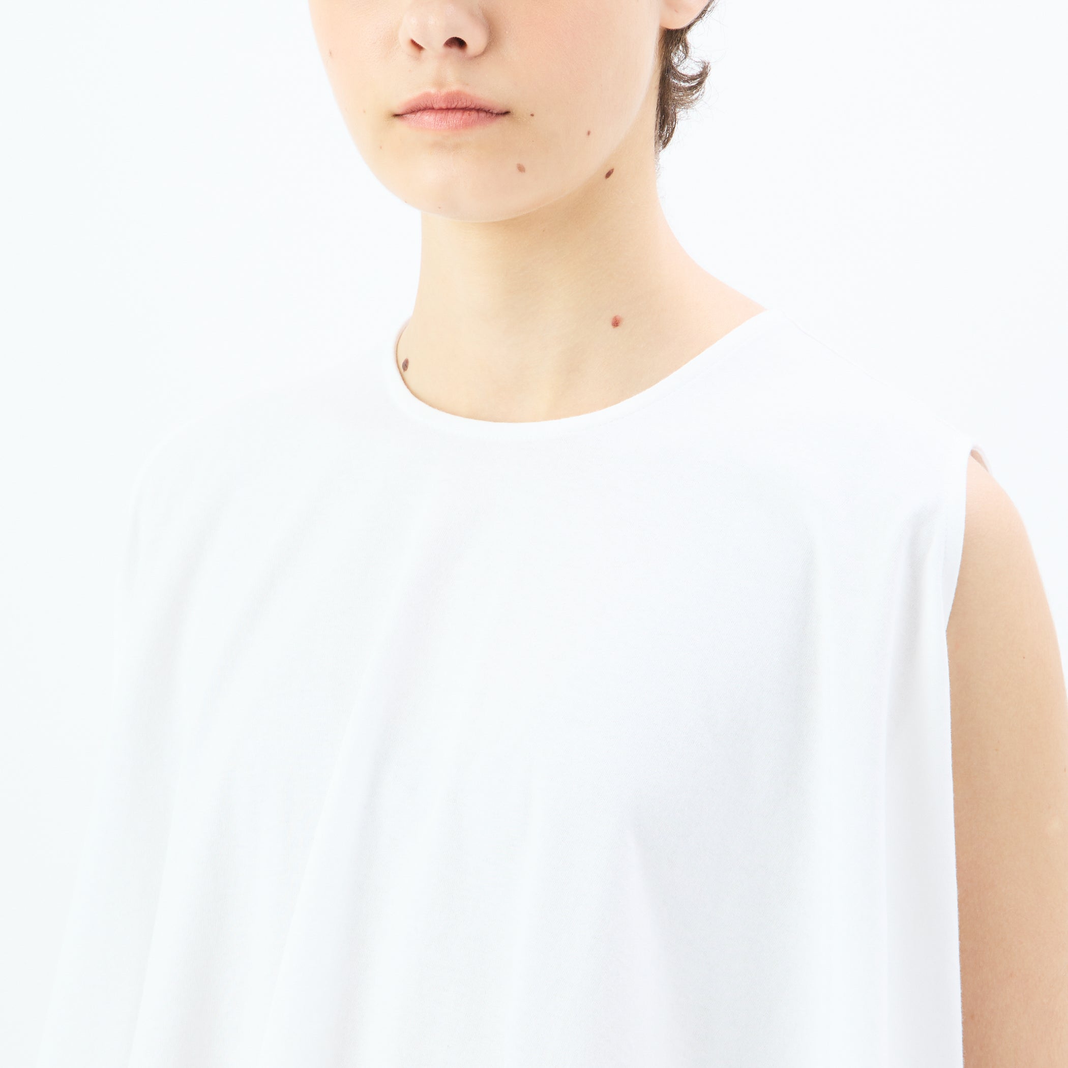 Women's Open End Jersey Sleeveless Blouse