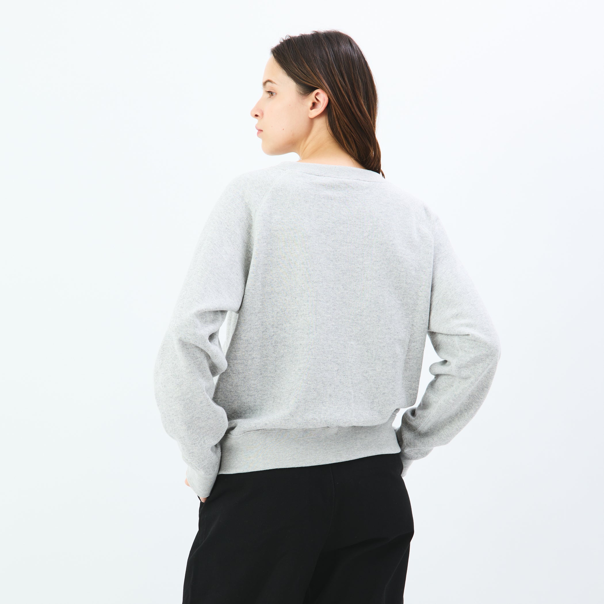 Women's Light French Terry Boat Neck Sweat