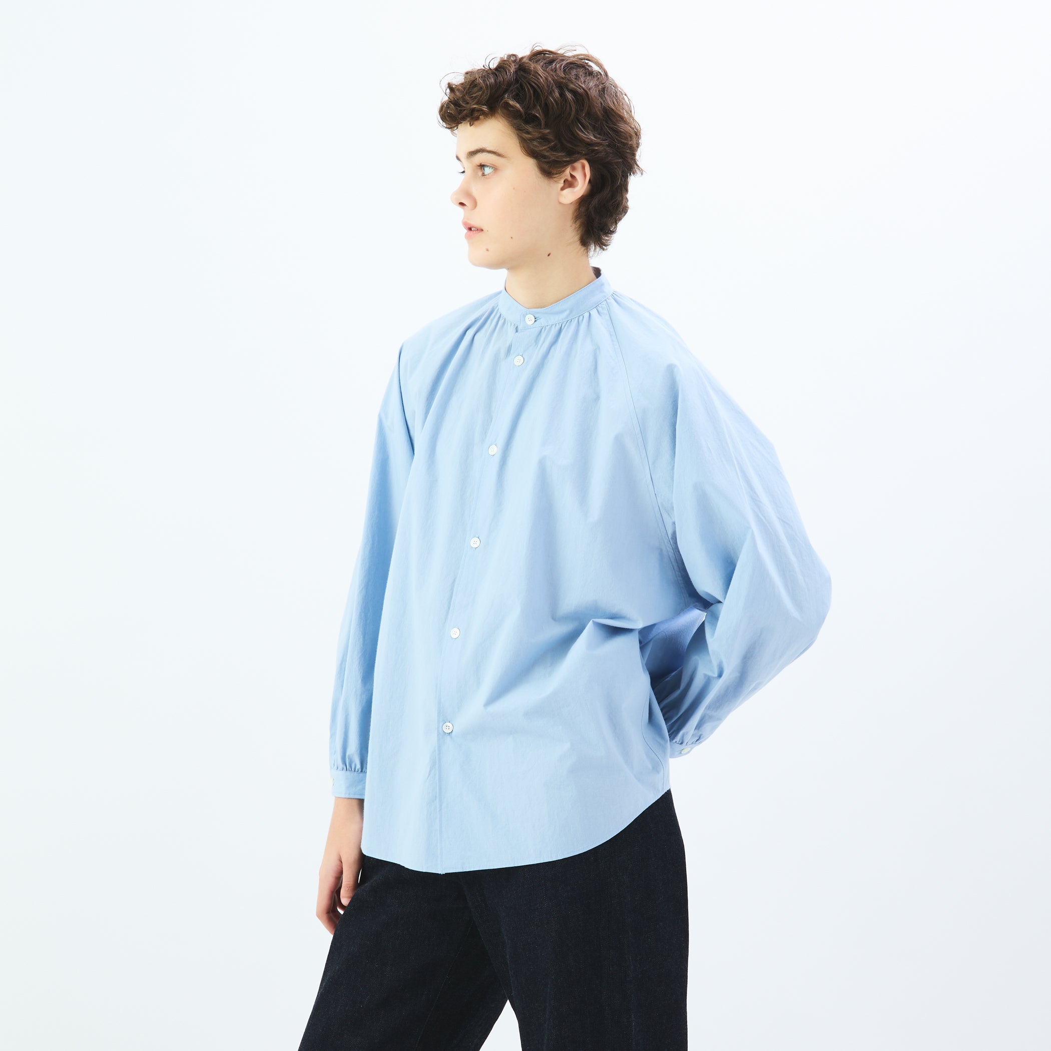 Women's Typewriter Raglan Sleeves Shirt