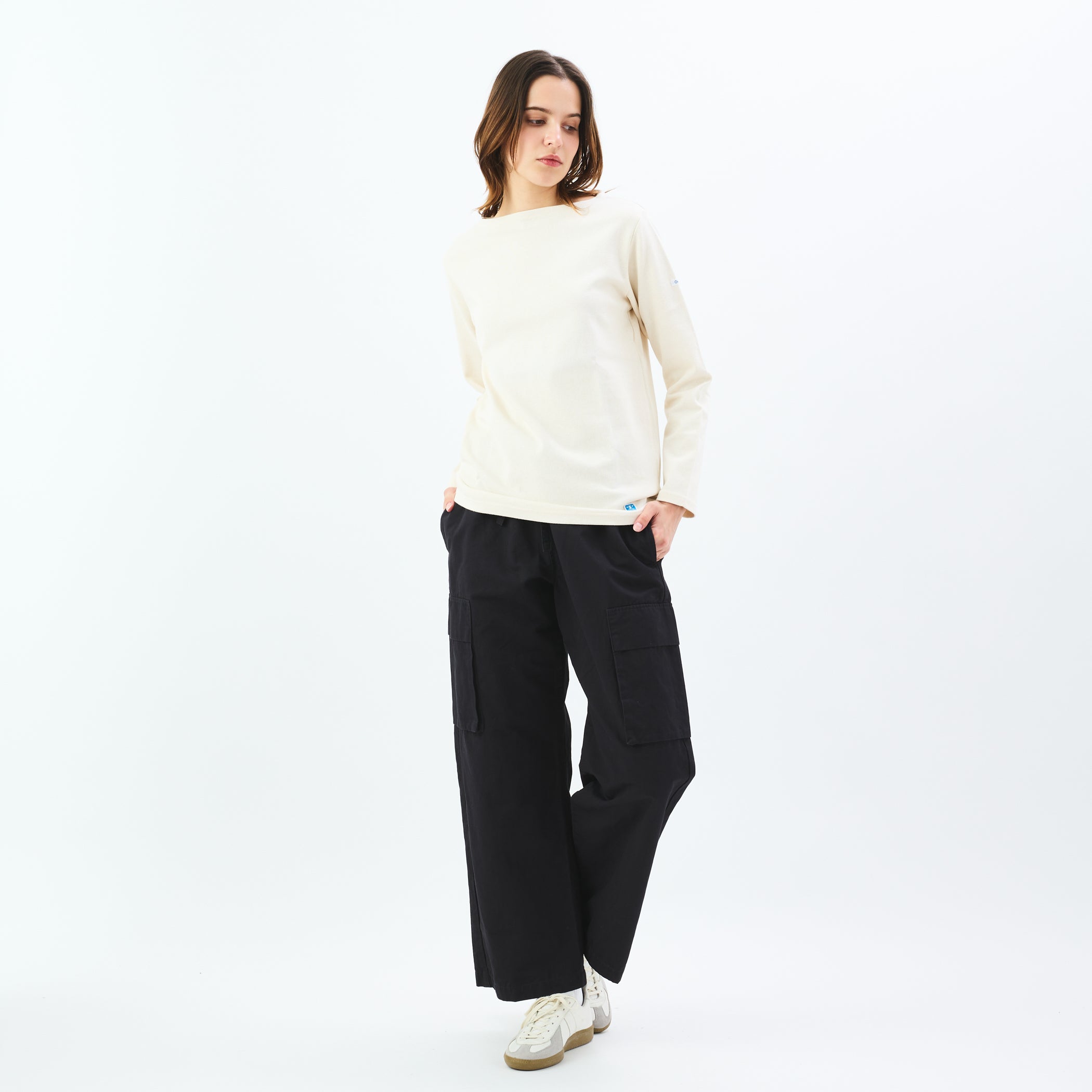 Cotton Linen Easy Cargo Pants