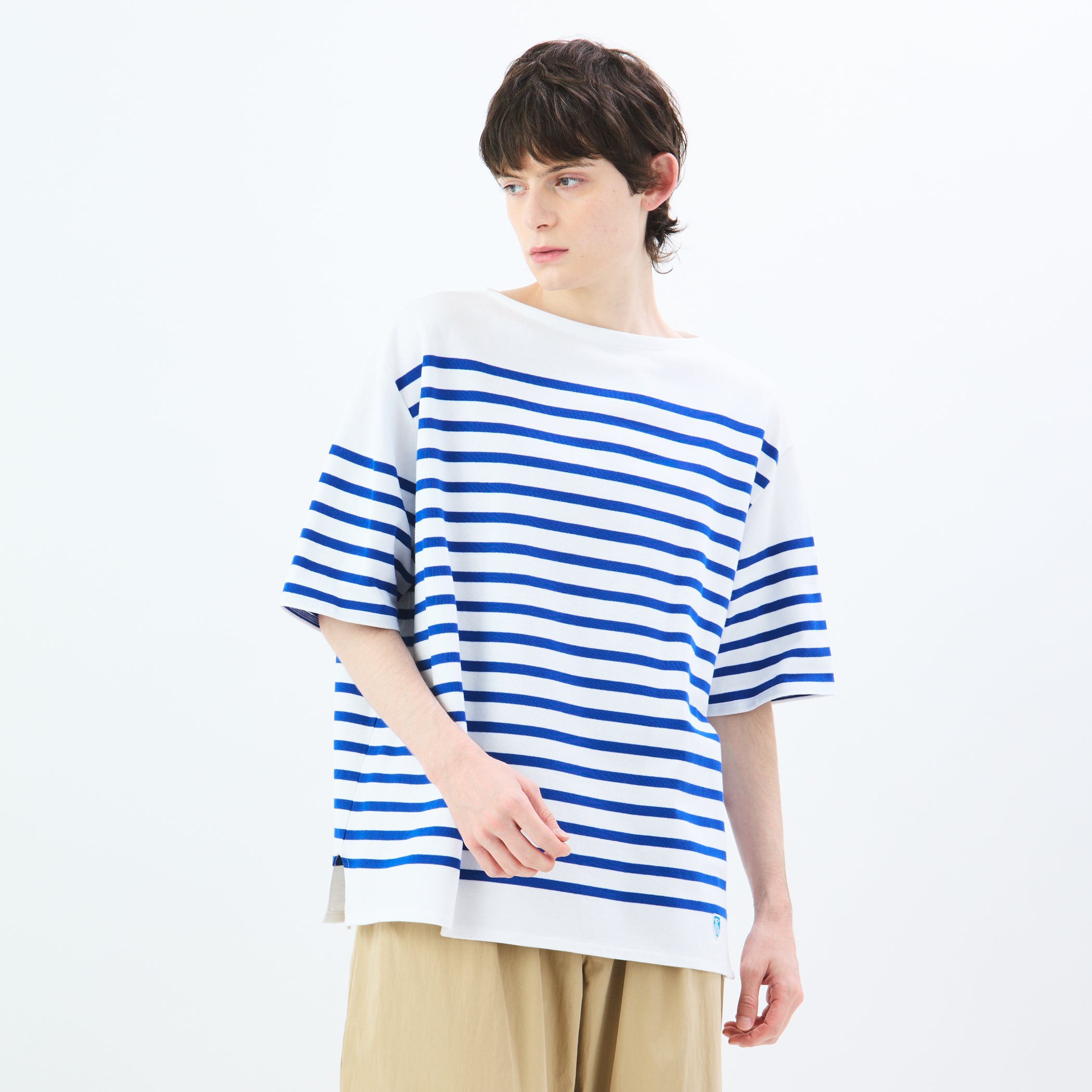 Men's Rachel Wide Half Sleeve Basque Shirt