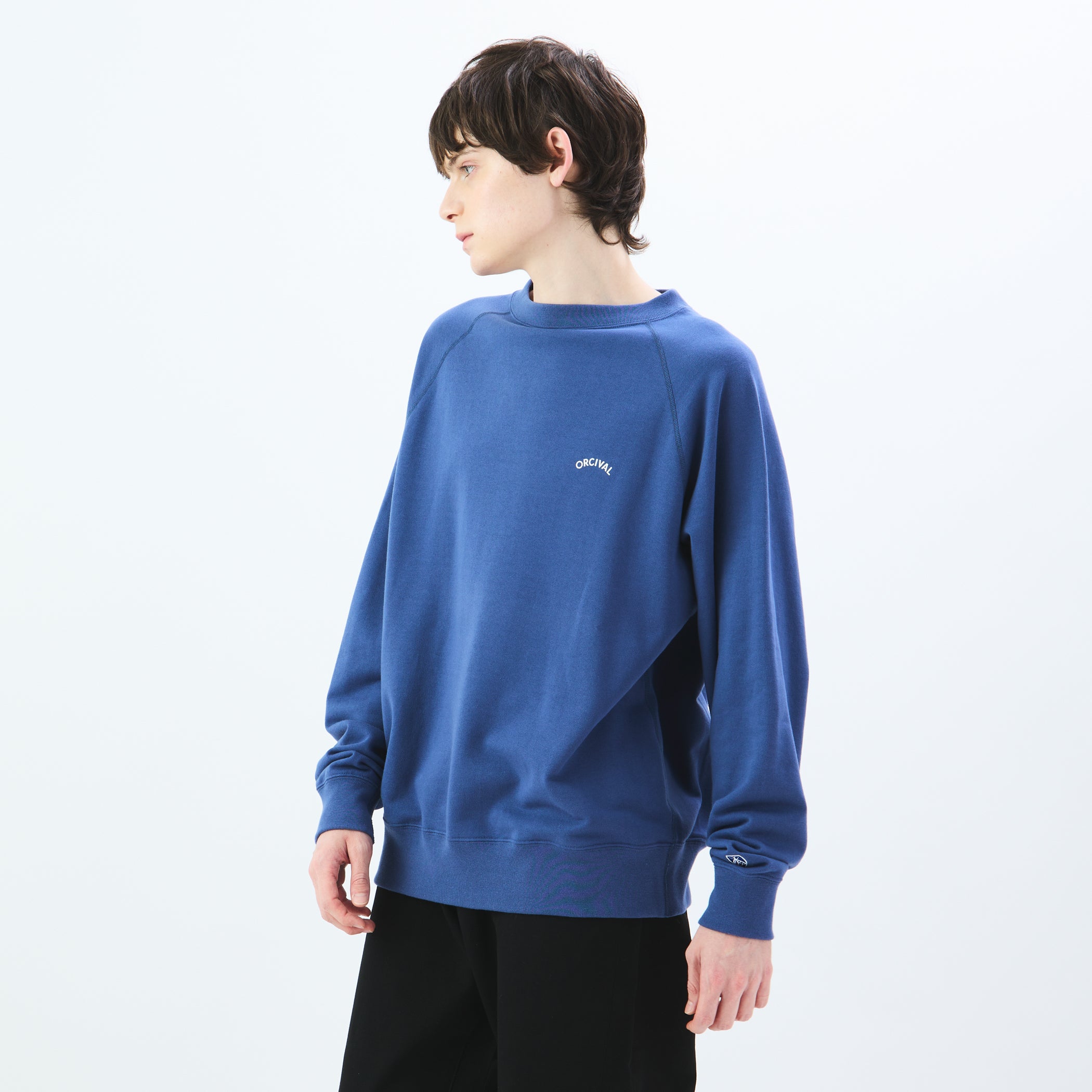 Men's Light French Terry Boat Neck Sweat