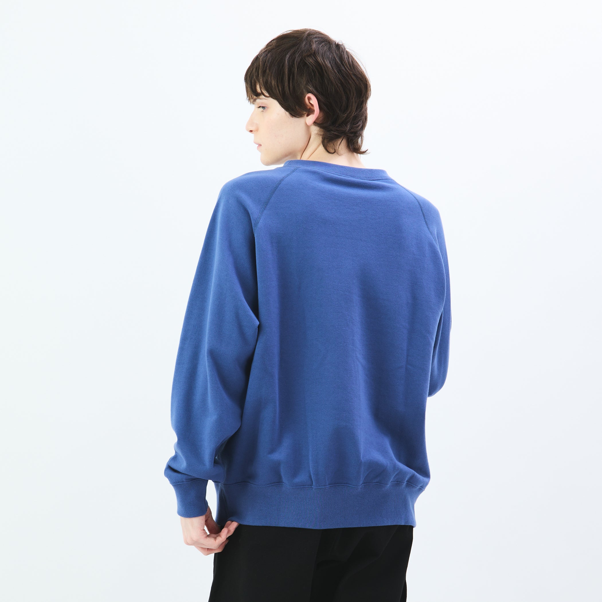 Men's Light French Terry Boat Neck Sweat