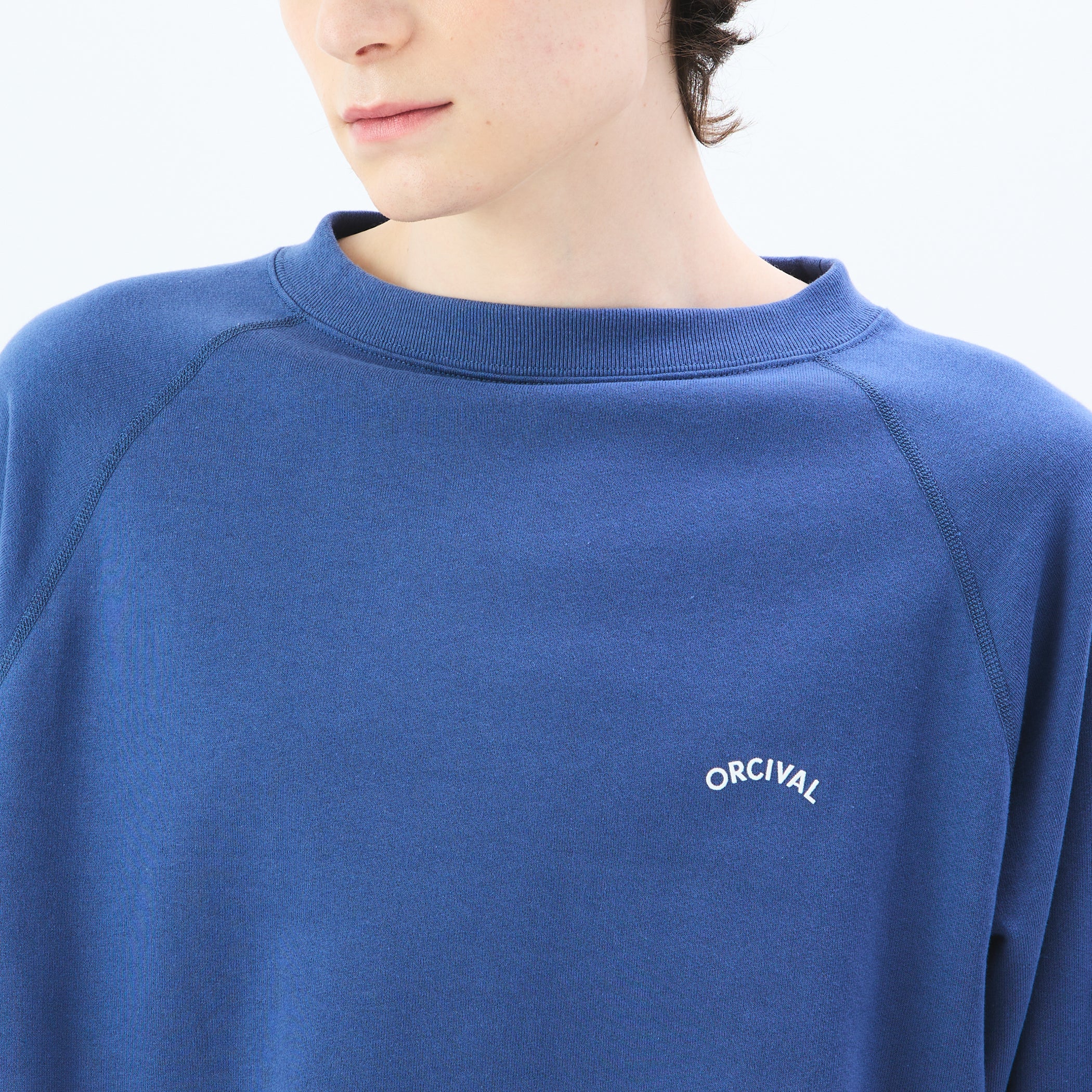 Men's Light French Terry Boat Neck Sweat