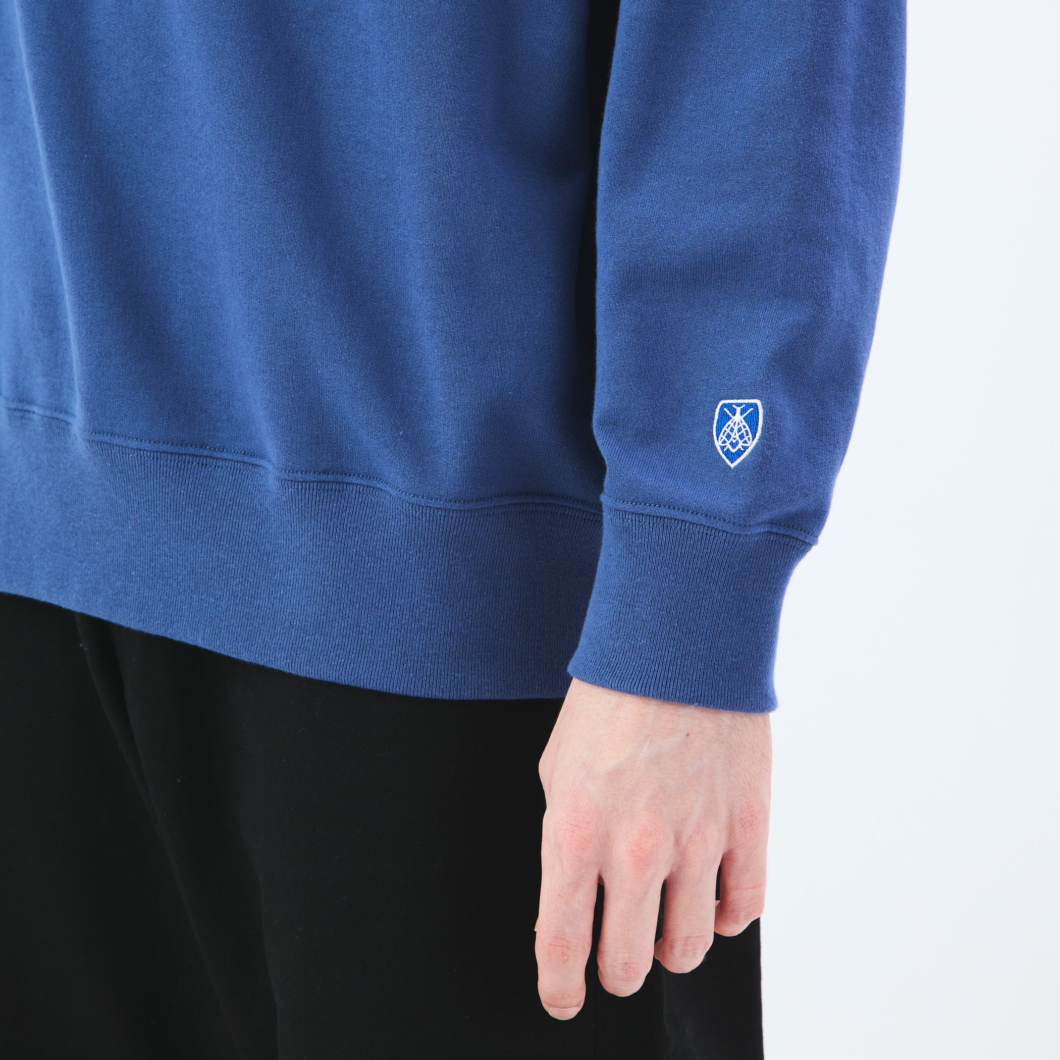 Men's Light French Terry Boat Neck Sweat