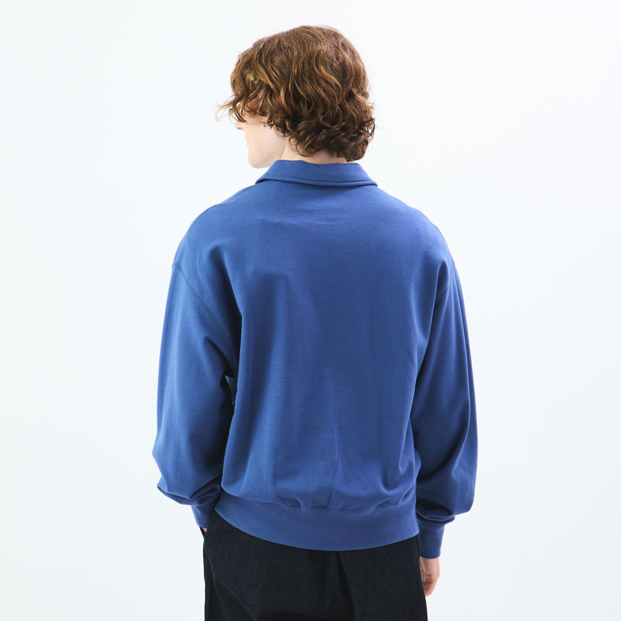 Men's Light French Terry Half Zip Sweat