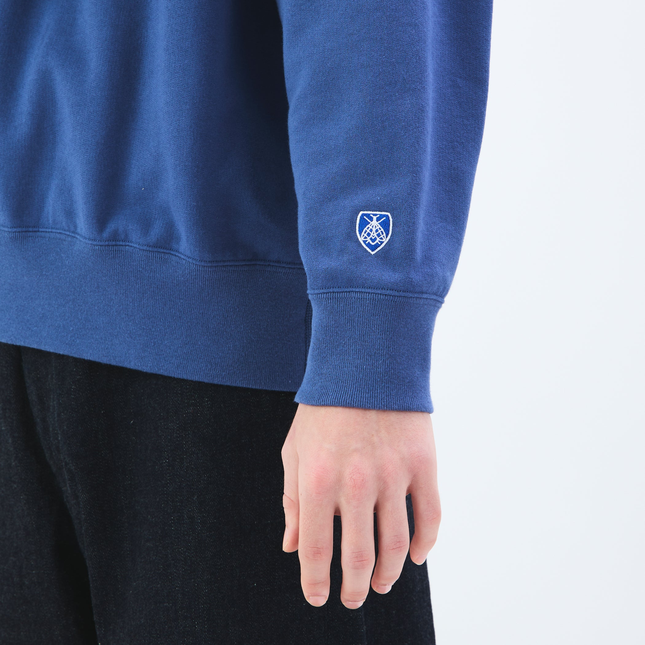 Men's Light French Terry Half Zip Sweat
