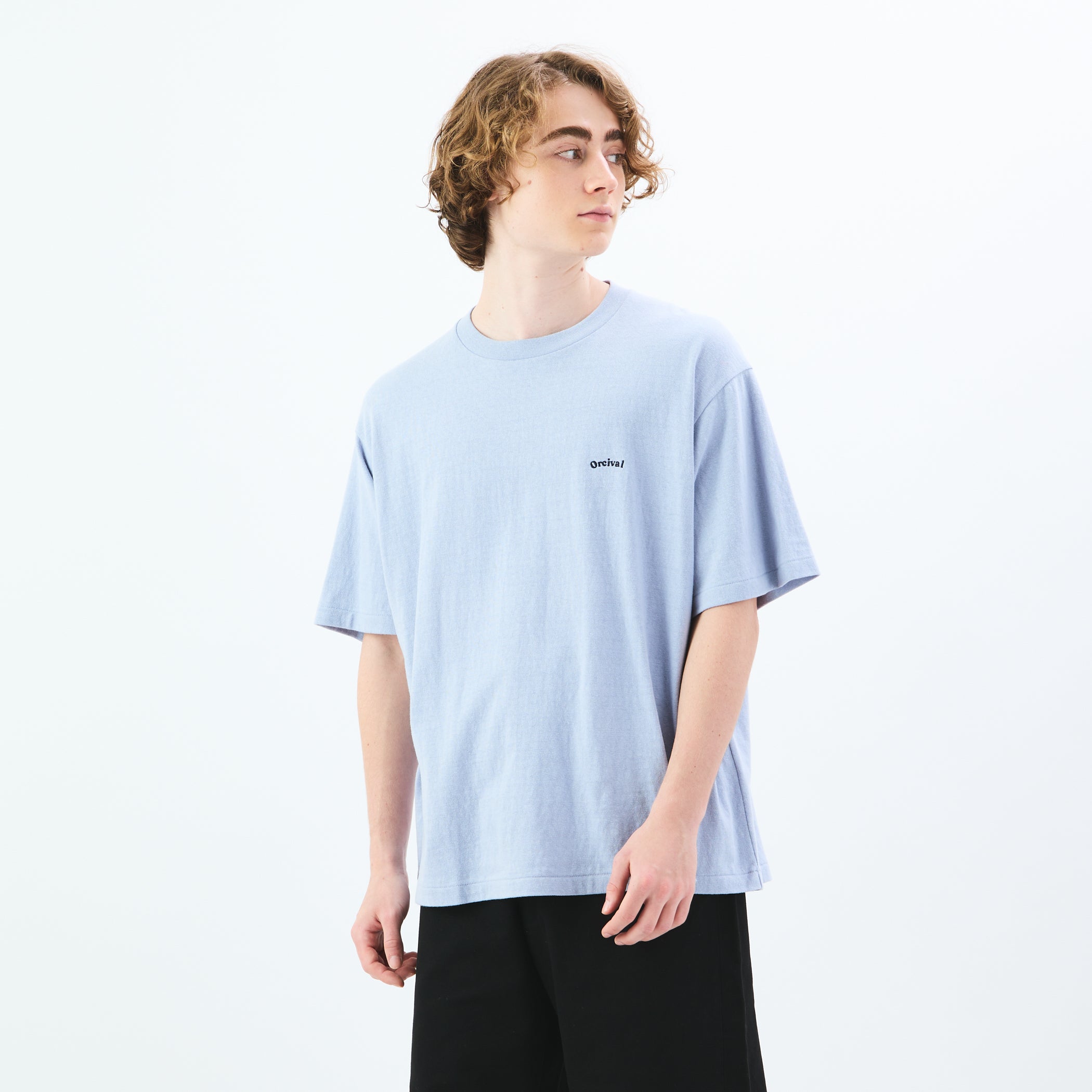 Men's Uneven Jersey Embroidery T-shirt