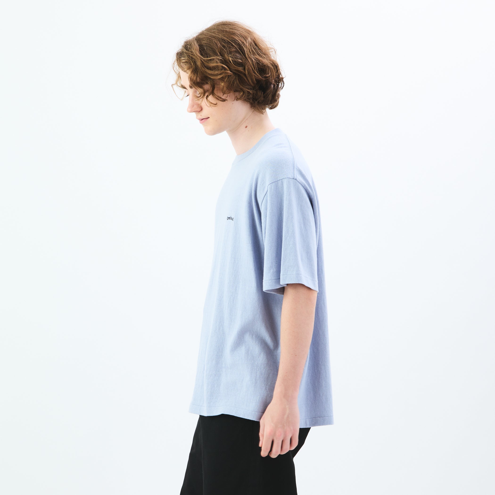 Men's Uneven Jersey Embroidery T-shirt