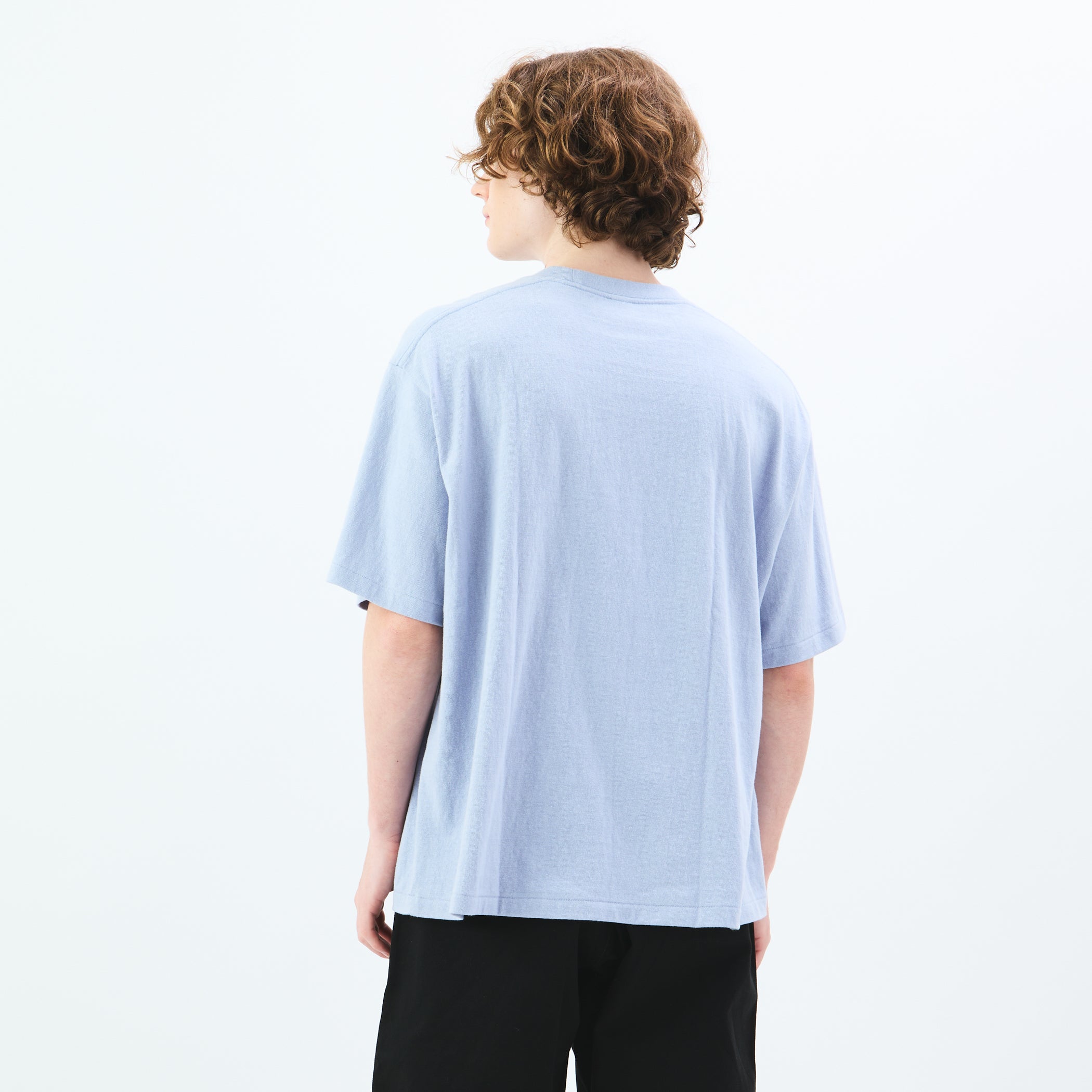 Men's Uneven Jersey Embroidery T-shirt
