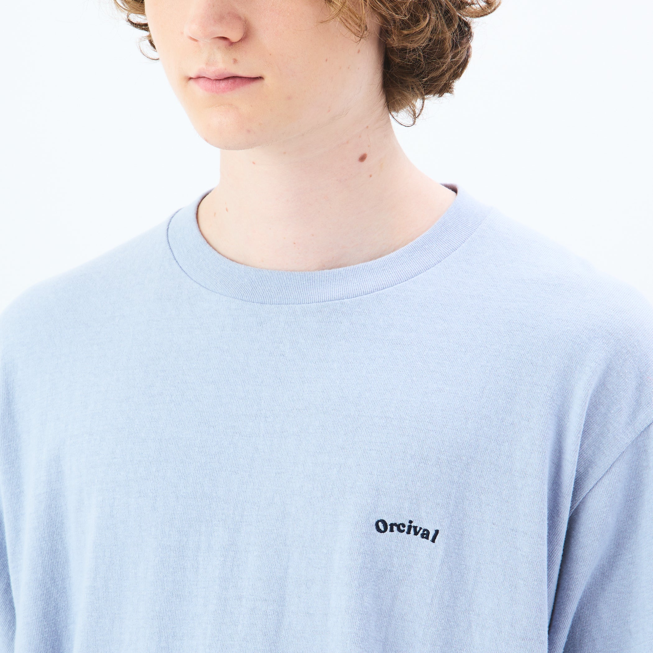 Men's Uneven Jersey Embroidery T-shirt